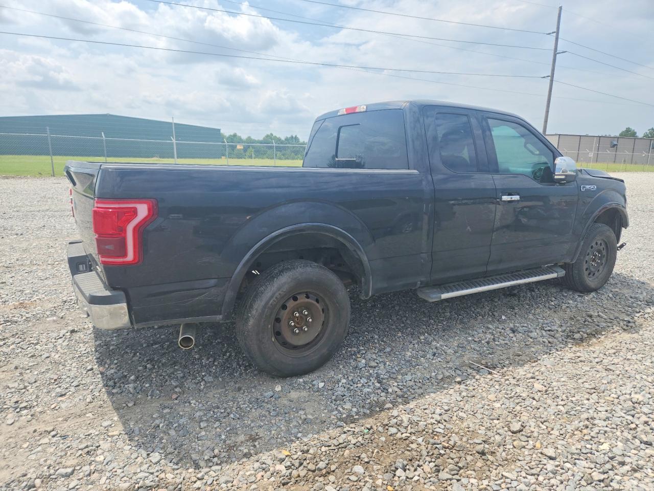 2015 Ford F150 Super Cab Black vin: 1FTEX1CF4FFB55325