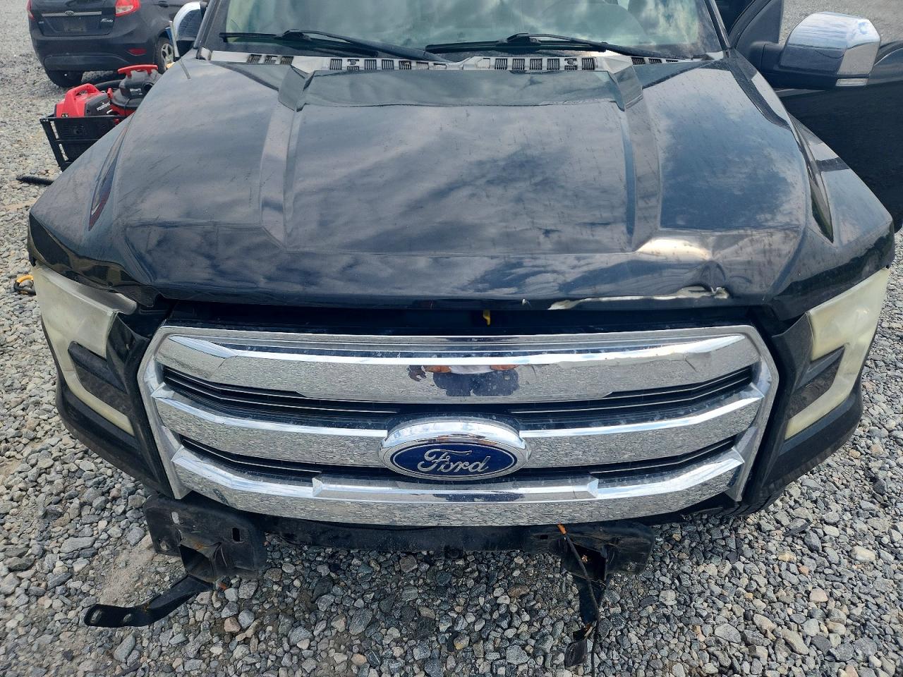2015 Ford F150 Super Cab Black vin: 1FTEX1CF4FFB55325