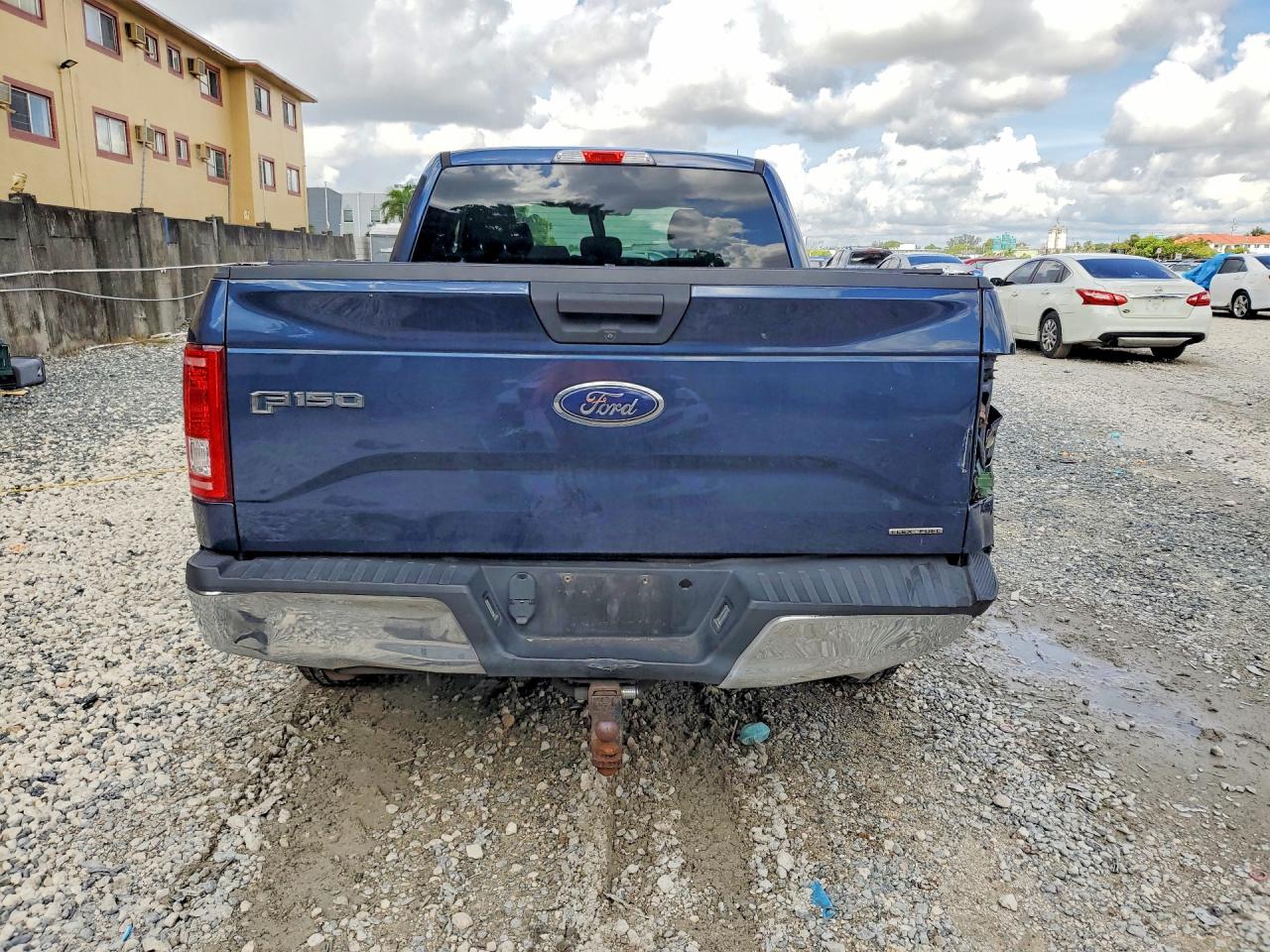 2015 Ford F150 Super Cab Blue vin: 1FTEX1CF5FFA77864
