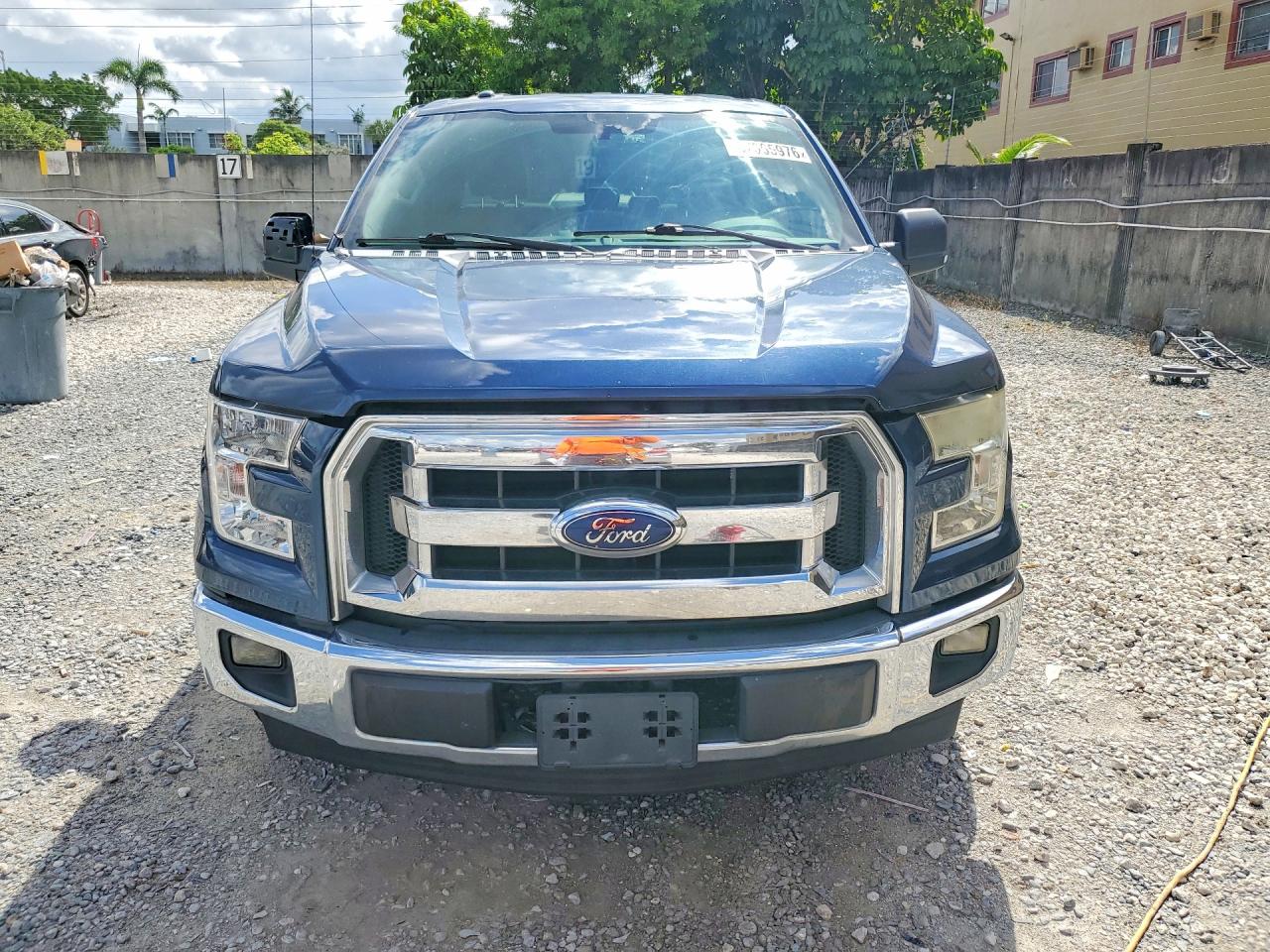 2015 Ford F150 Super Cab Blue vin: 1FTEX1CF5FFA77864