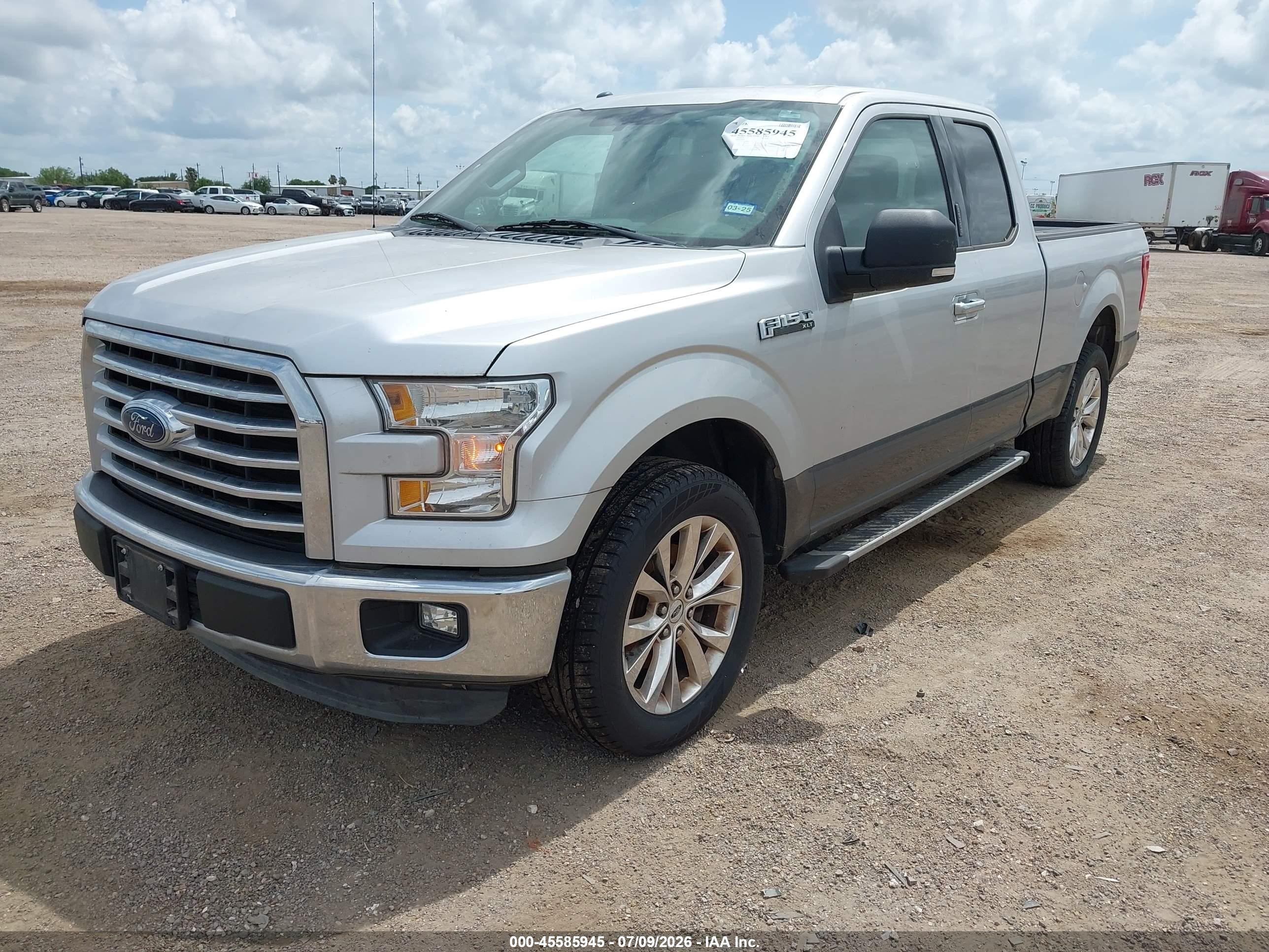 2015 Ford F-150 Xlt Silver vin: 1FTEX1CF5FFA99265