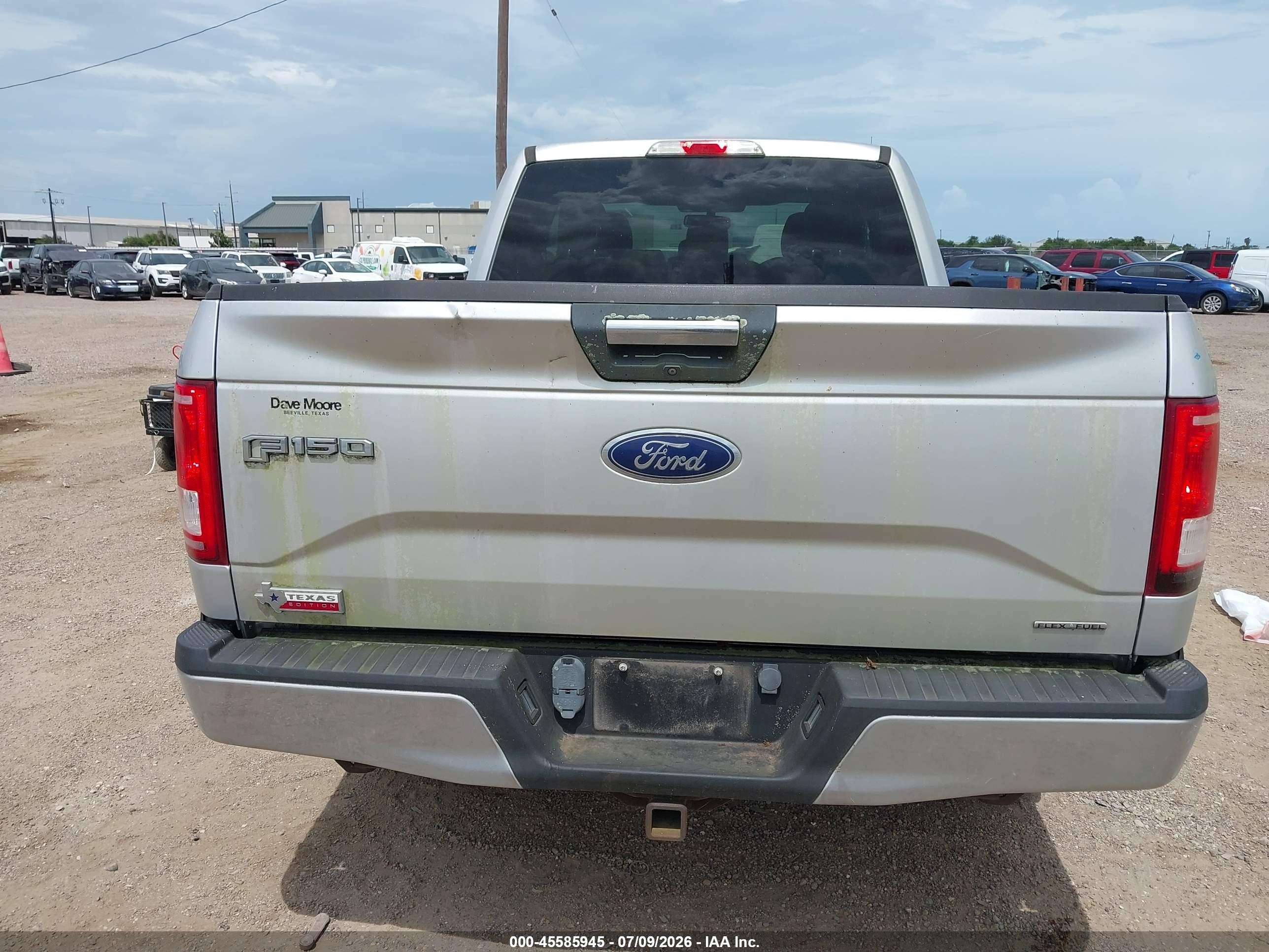 2015 Ford F-150 Xlt Silver vin: 1FTEX1CF5FFA99265