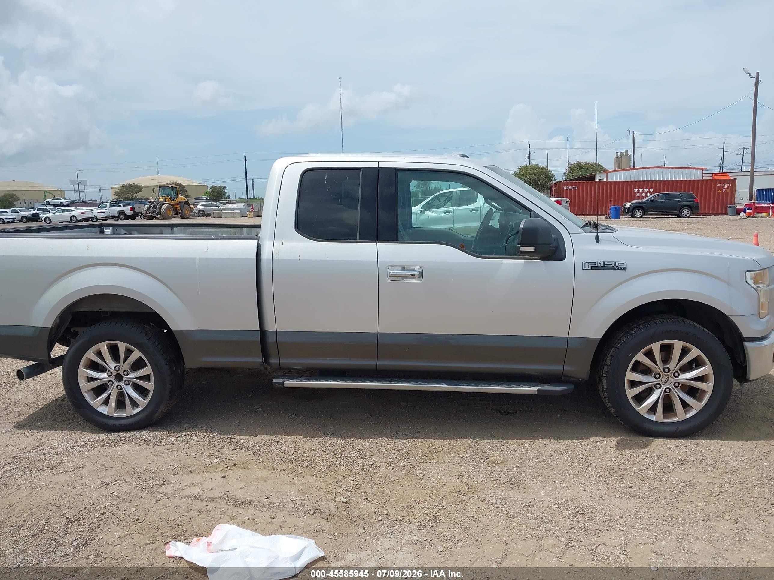 2015 Ford F-150 Xlt Silver vin: 1FTEX1CF5FFA99265