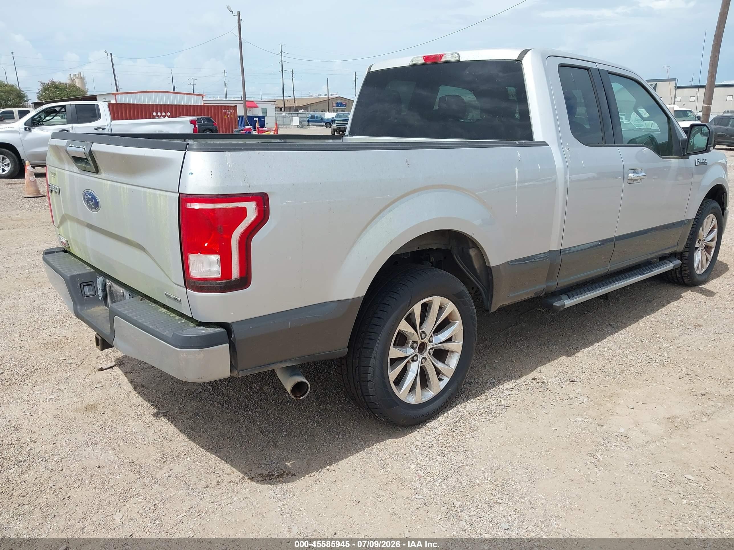 2015 Ford F-150 Xlt Silver vin: 1FTEX1CF5FFA99265