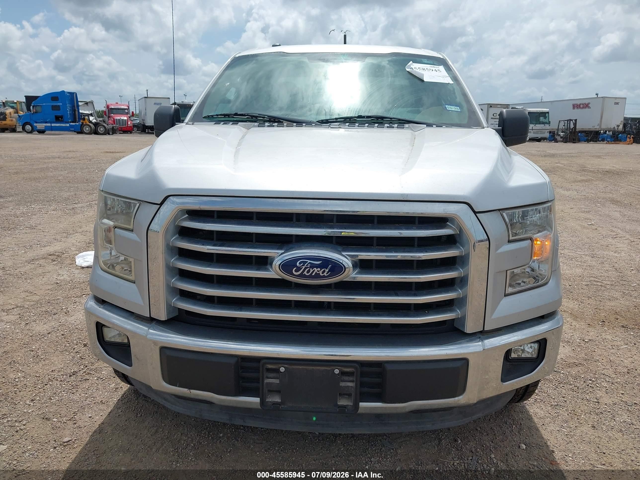 2015 Ford F-150 Xlt Silver vin: 1FTEX1CF5FFA99265
