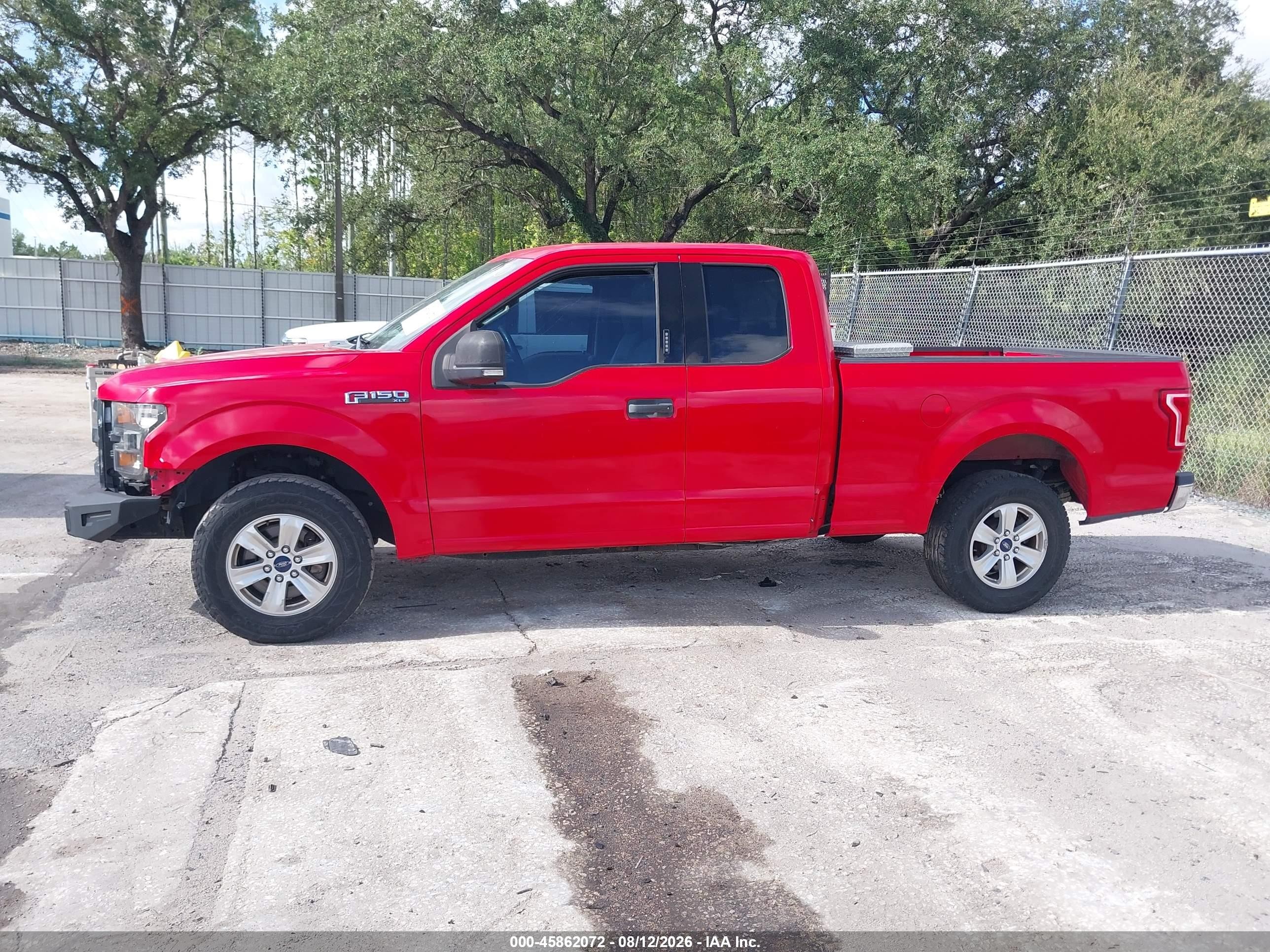 2015 Ford F-150 Xlt Red vin: 1FTEX1CF5FFC70435