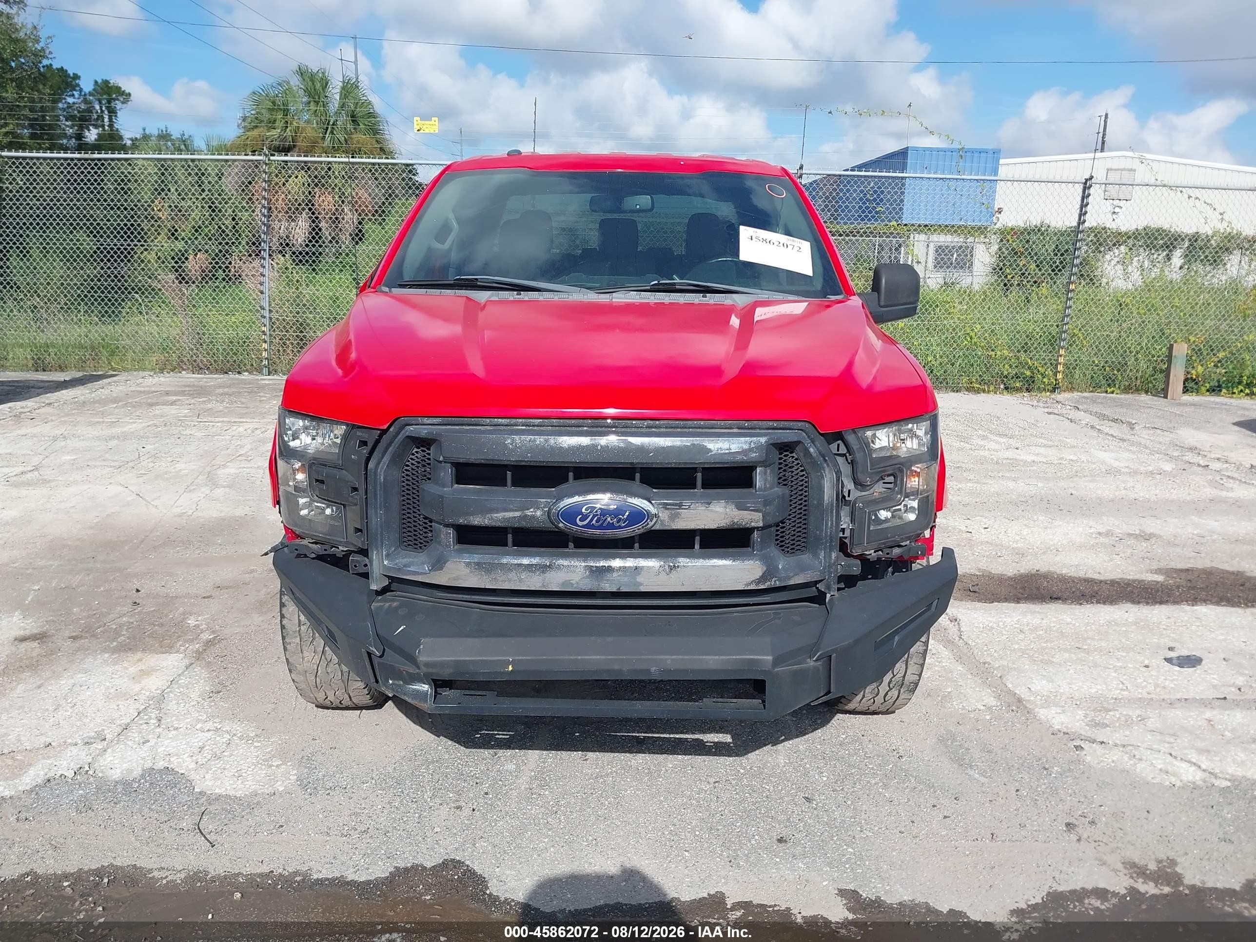 2015 Ford F-150 Xlt Red vin: 1FTEX1CF5FFC70435
