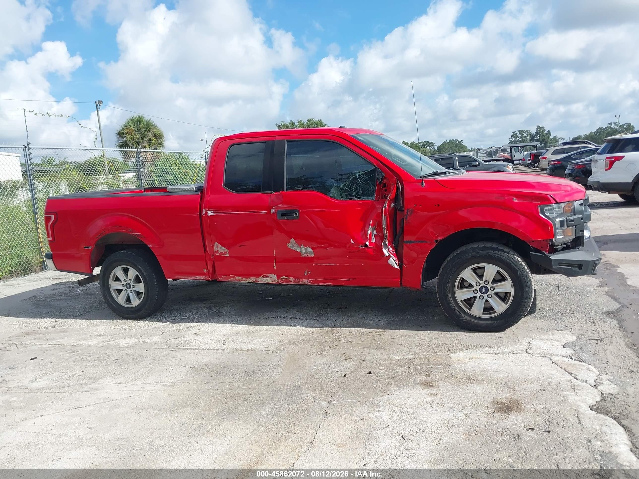 2015 Ford F-150 Xlt Red vin: 1FTEX1CF5FFC70435