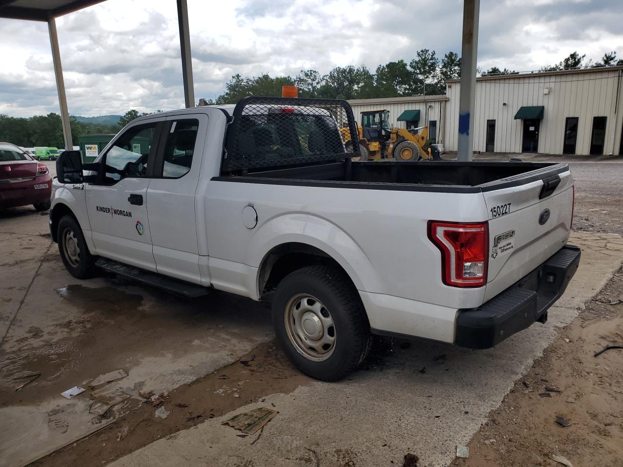 2015 Ford F150 Super Cab White vin: 1FTEX1CF6FKD50608 Damage: Aftermarket Accessory, Aftermarket, Acceptable