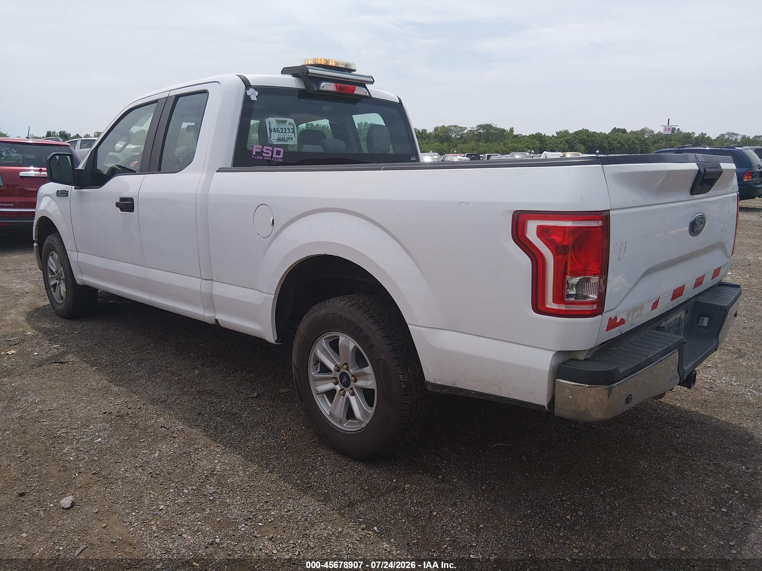 2015 Ford F-150 Lariat/xl/xlt White vin: 1FTEX1CF6FKE51986