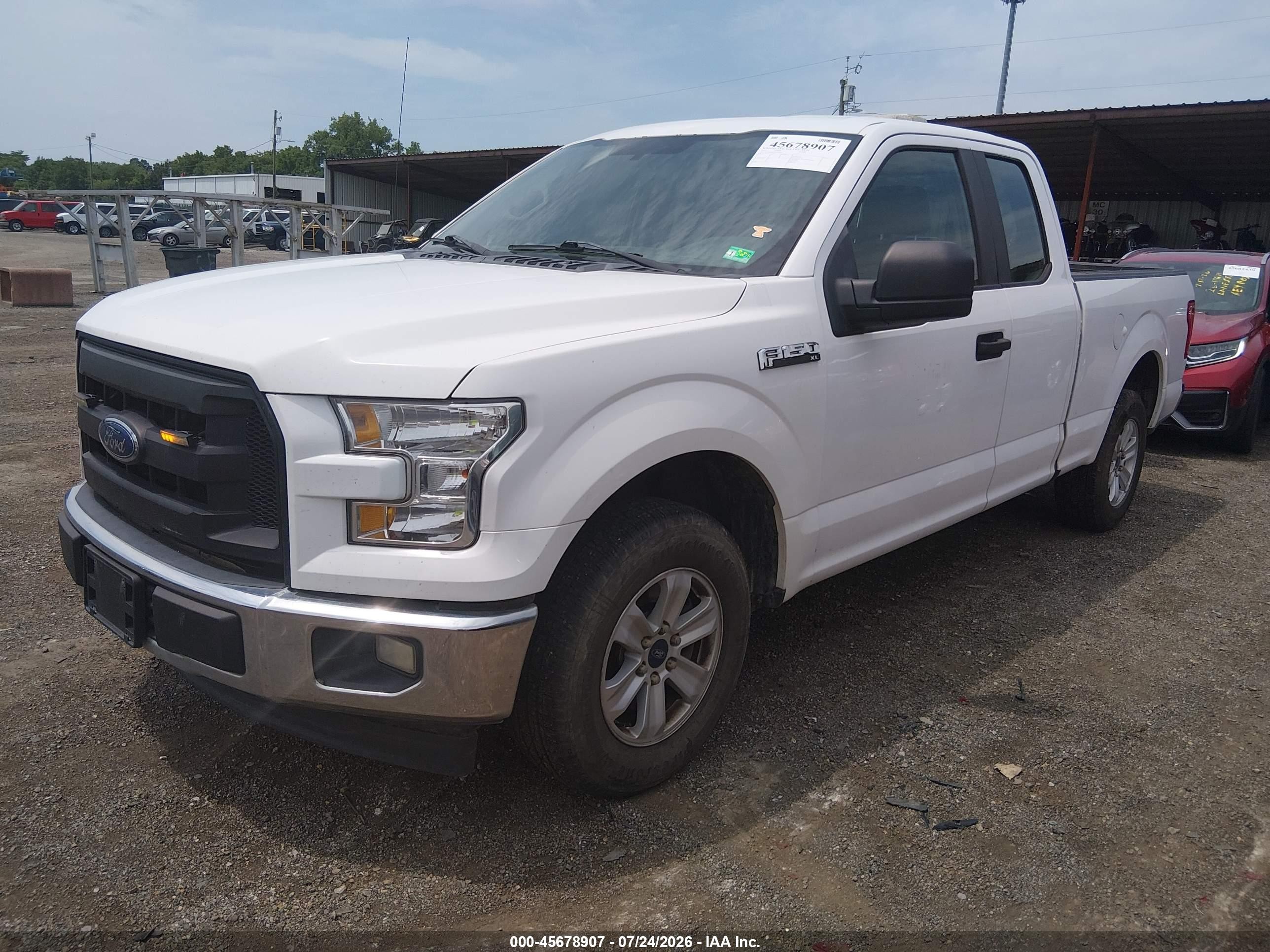 2015 Ford F-150 Lariat/xl/xlt White vin: 1FTEX1CF6FKE51986