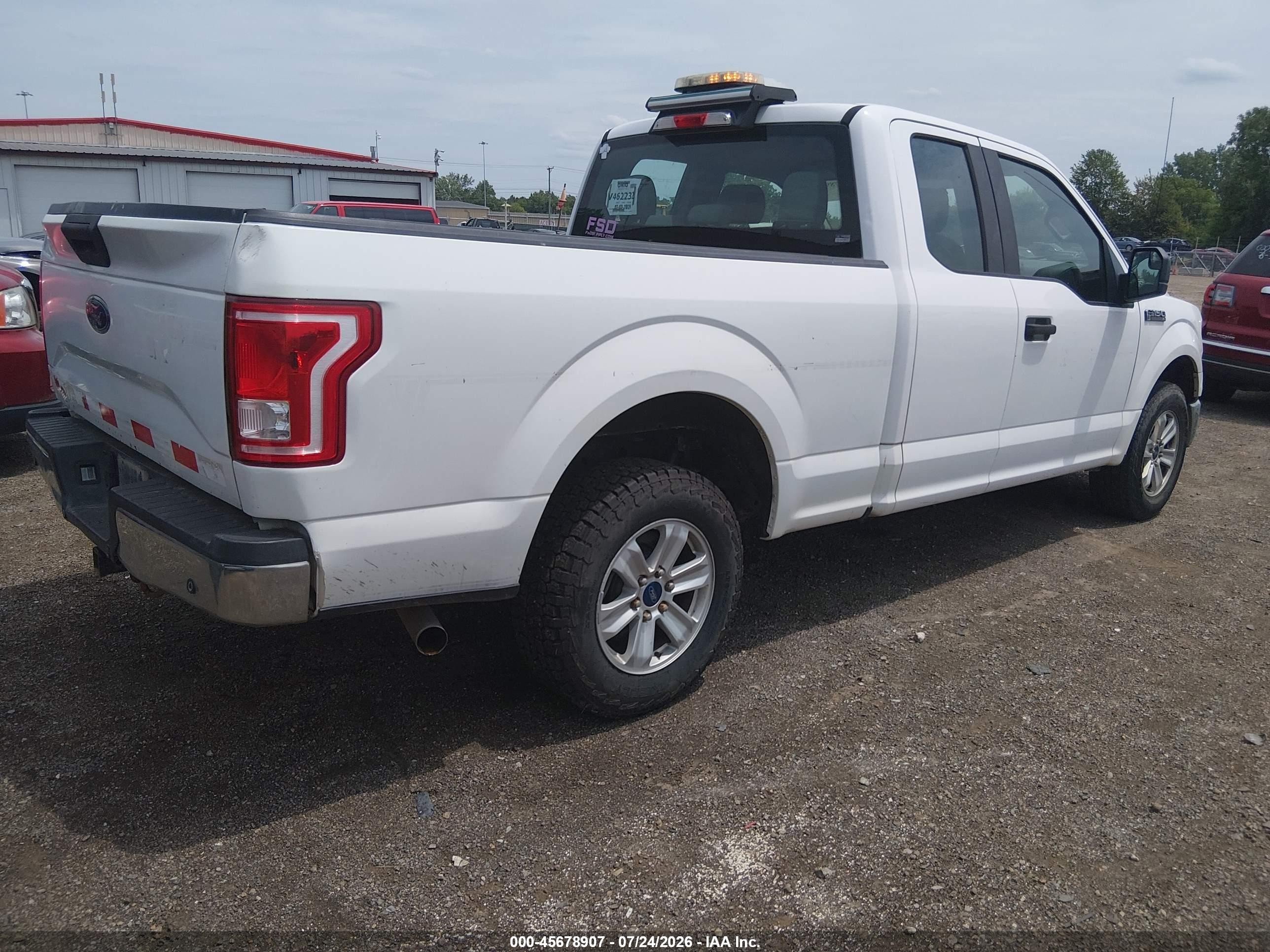 2015 Ford F-150 Lariat/xl/xlt White vin: 1FTEX1CF6FKE51986