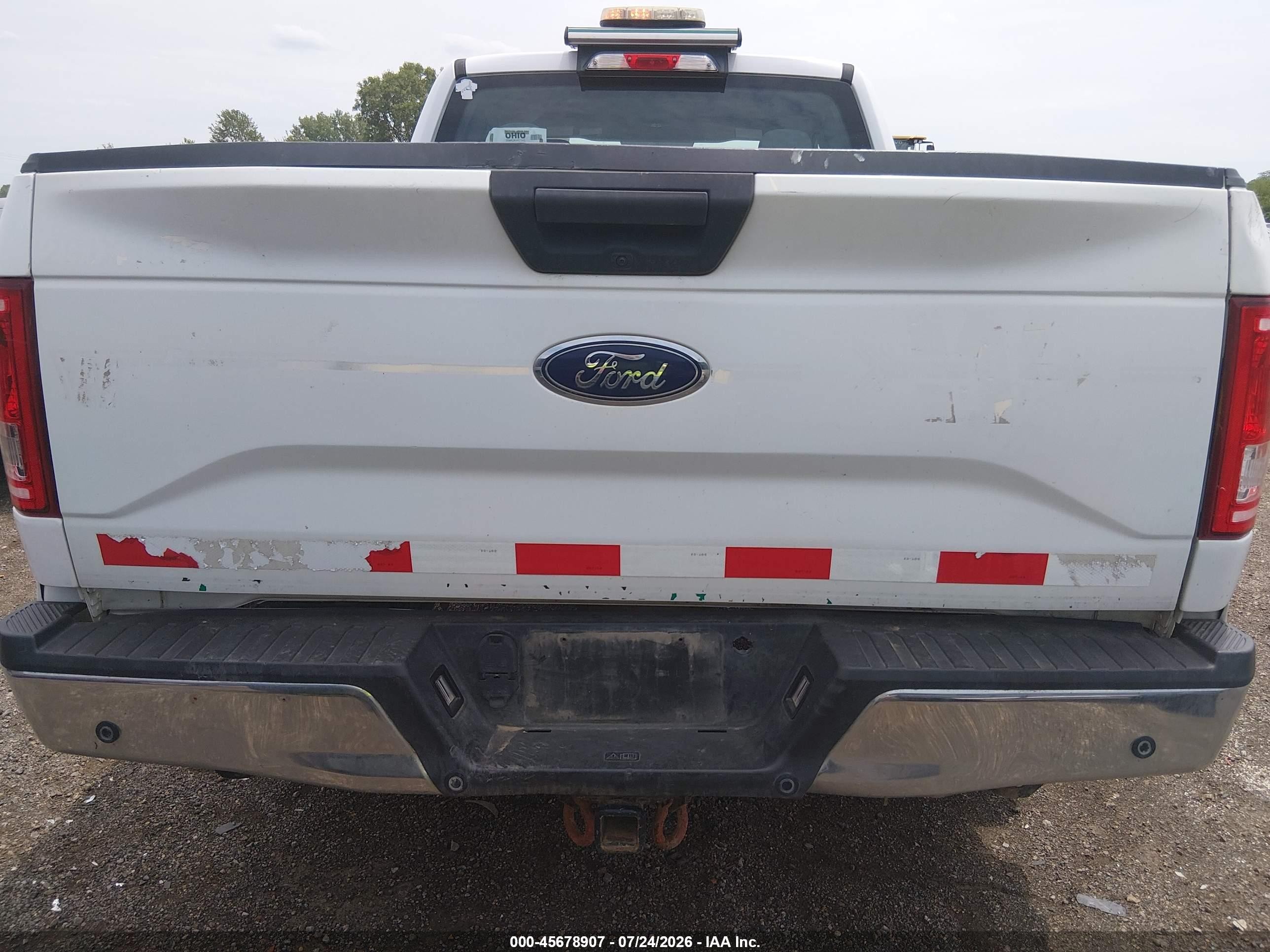 2015 Ford F-150 Lariat/xl/xlt White vin: 1FTEX1CF6FKE51986