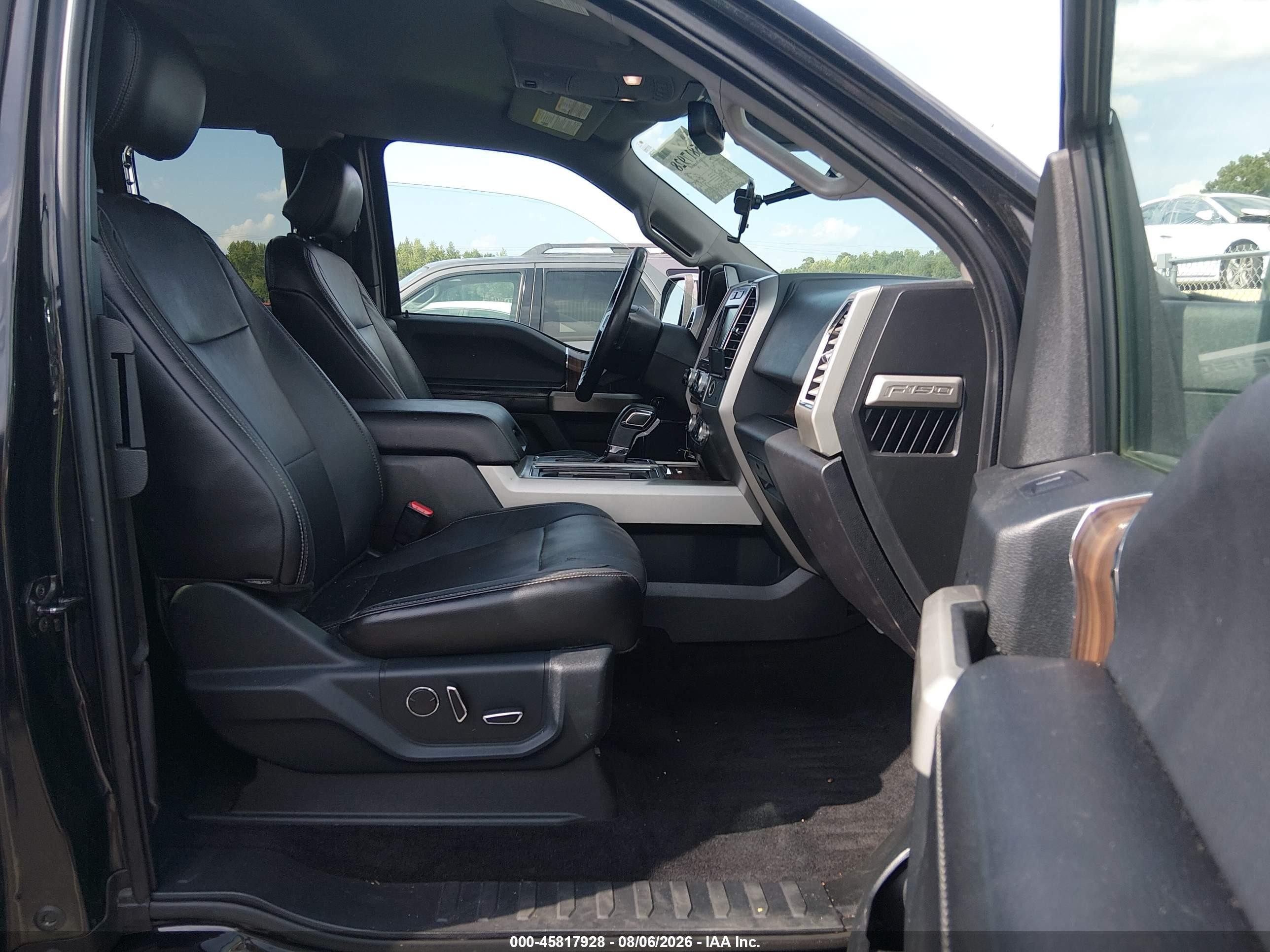 2015 Ford F-150 Lariat Black vin: 1FTEX1CF7FFB79411