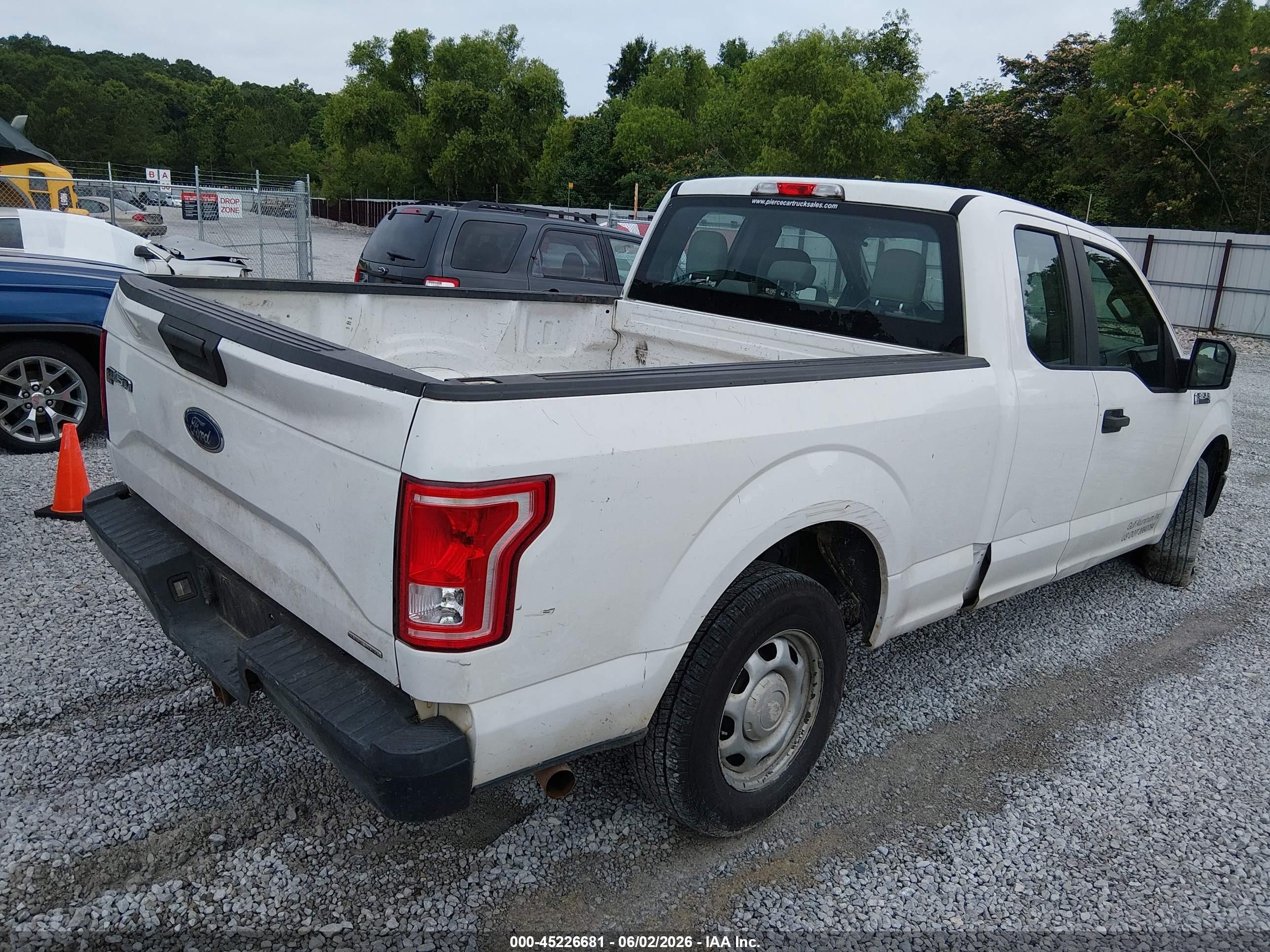2015 Ford F-150 Xl Белый vin: 1FTEX1CF8FFB13644