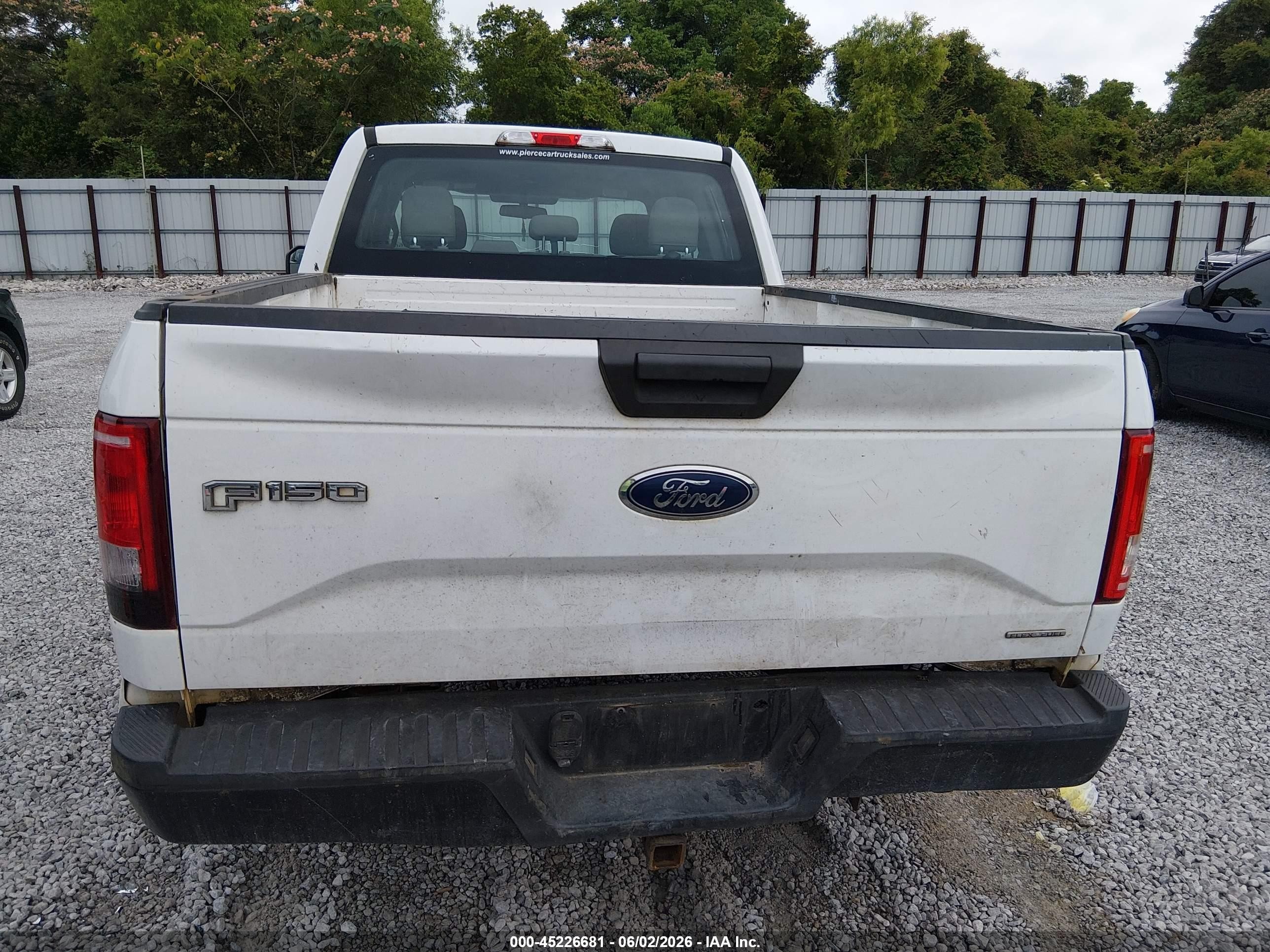 2015 Ford F-150 Xl Белый vin: 1FTEX1CF8FFB13644