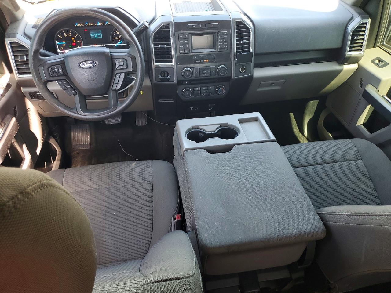 2015 Ford F150 Super Cab Silver vin: 1FTEX1CF8FKD21532