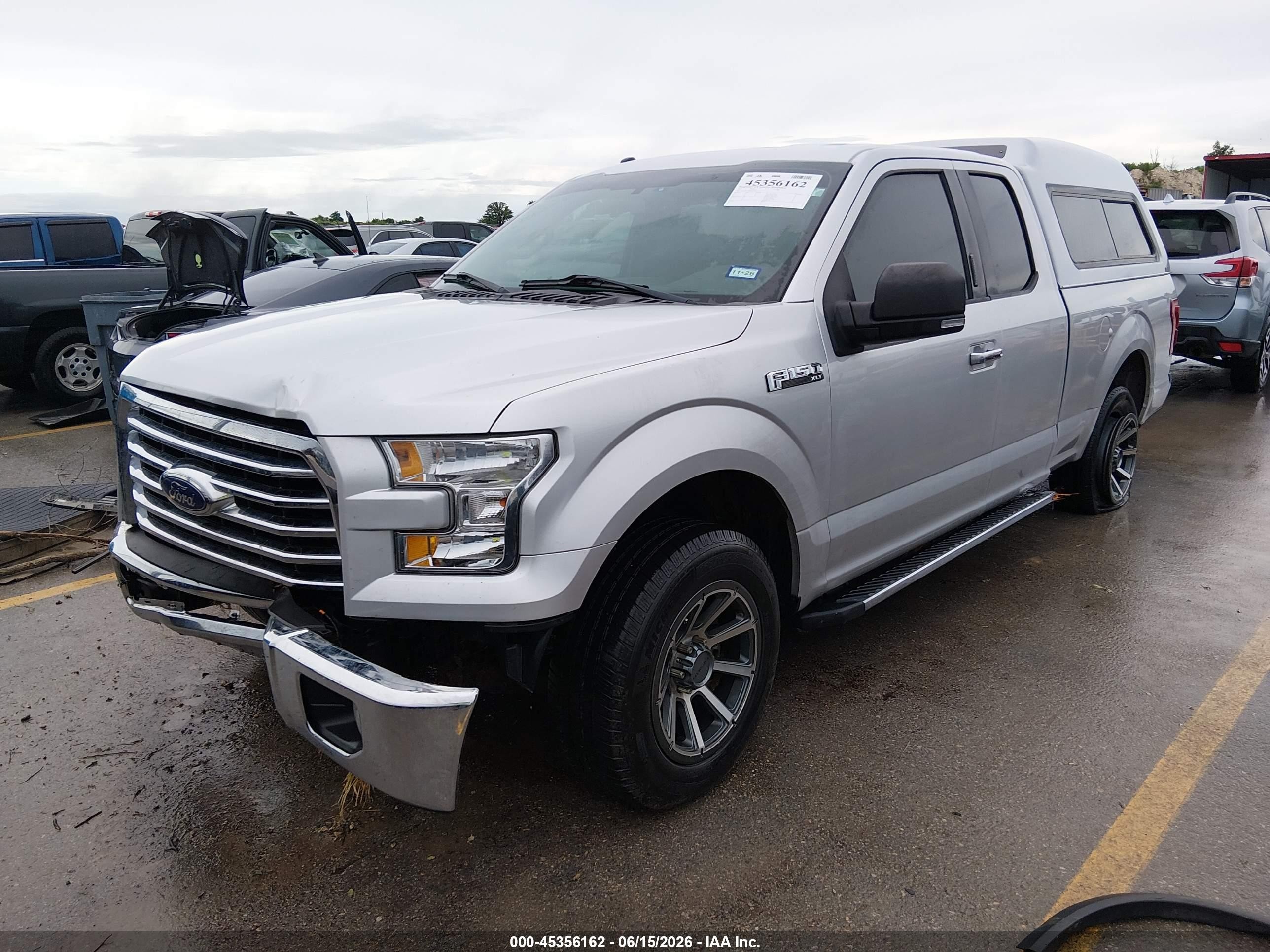2015 Ford F-150 Xlt Серебряный vin: 1FTEX1CF8FKE28841