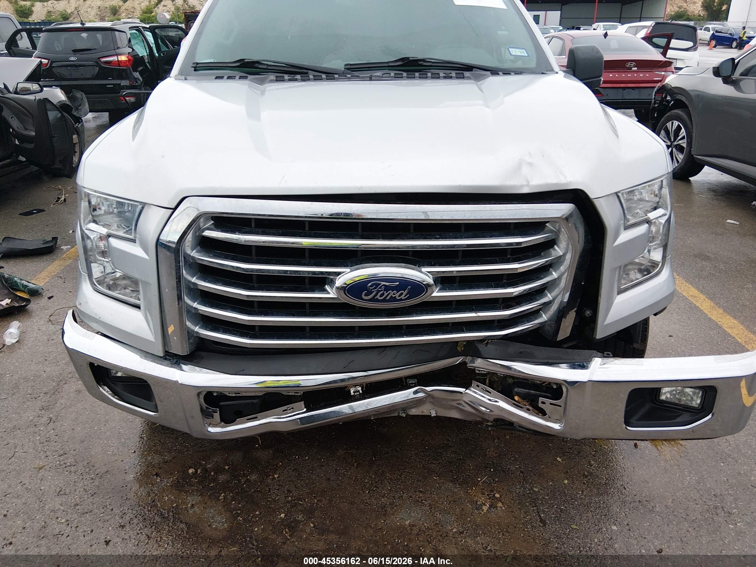 2015 Ford F-150 Xlt Серебряный vin: 1FTEX1CF8FKE28841