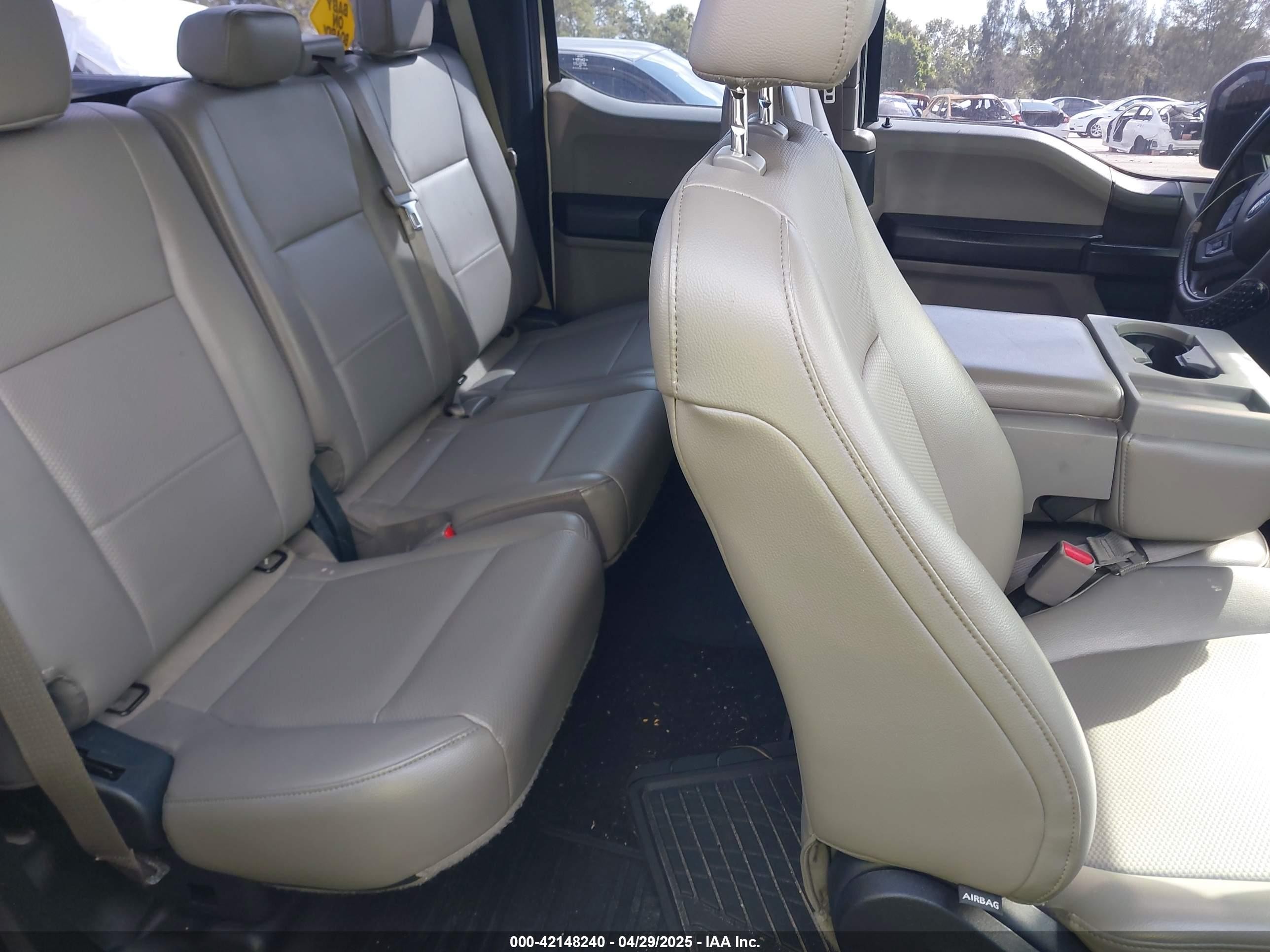 2015 Ford F-150 Xl White vin: 1FTEX1CF9FFB38827
