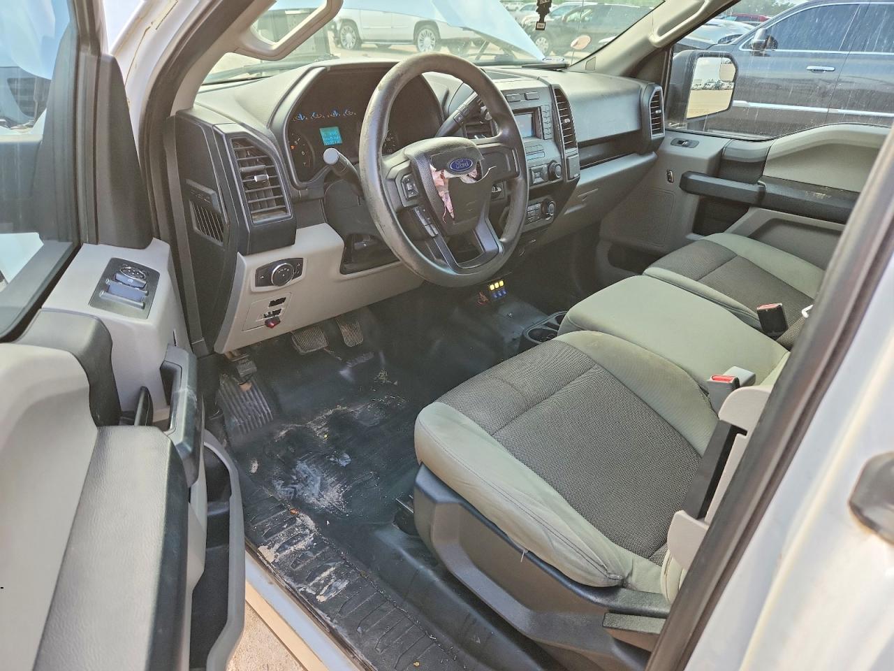 2015 Ford F150 Super Cab Белый vin: 1FTEX1CF9FKD85157