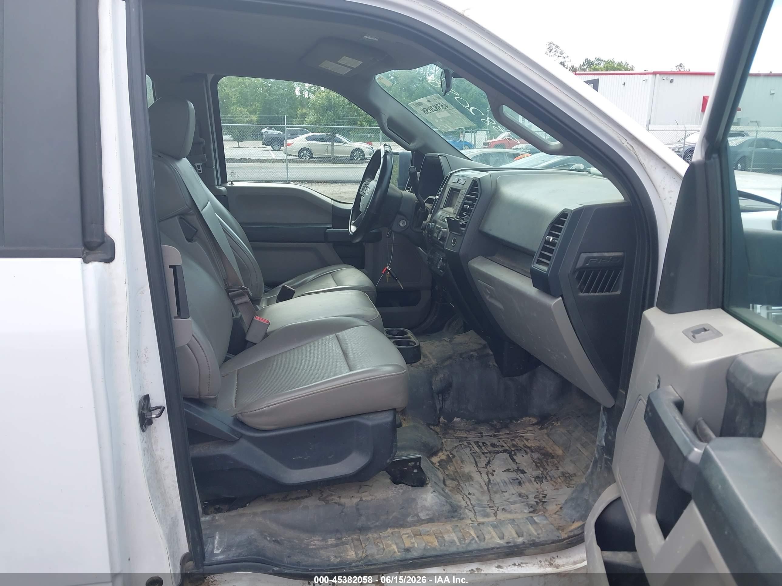 2015 Ford F-150 Xl White vin: 1FTEX1CF9FKE34888