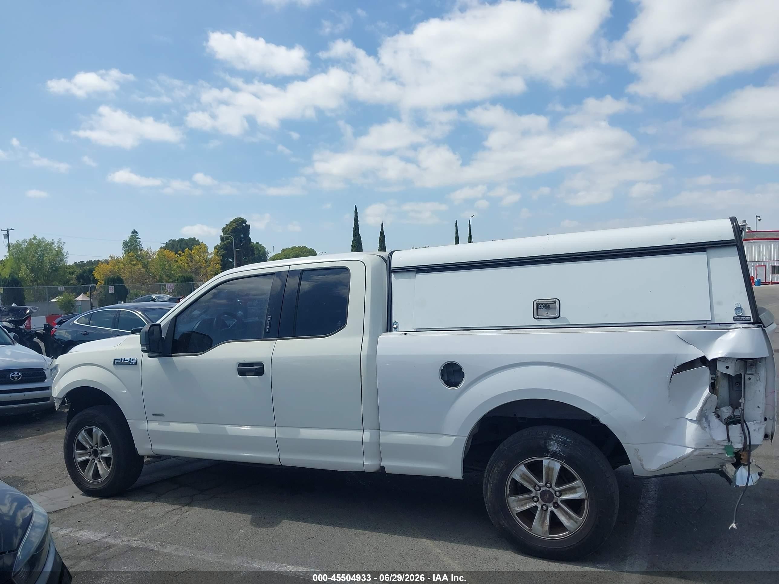 2015 Ford F-150 Lariat/xl/xlt Белый vin: 1FTEX1CG5FKD50706