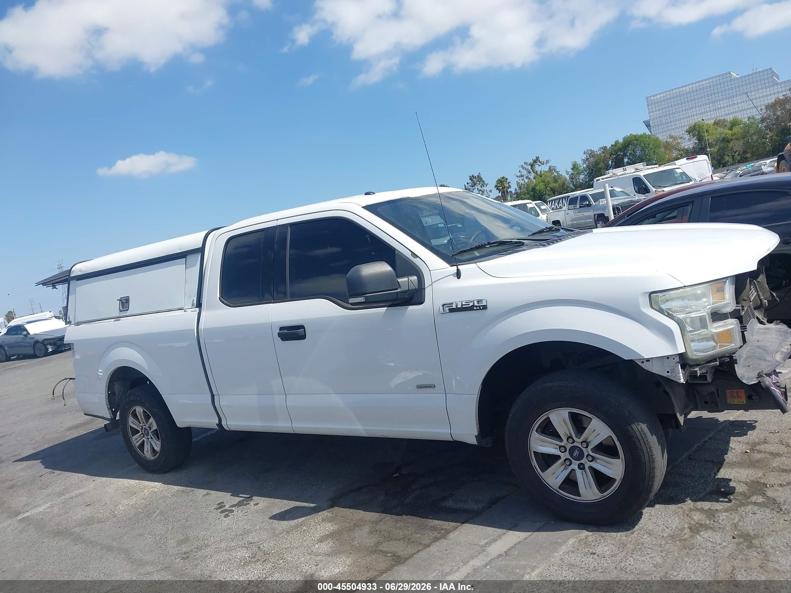 2015 Ford F-150 Lariat/xl/xlt Белый vin: 1FTEX1CG5FKD50706