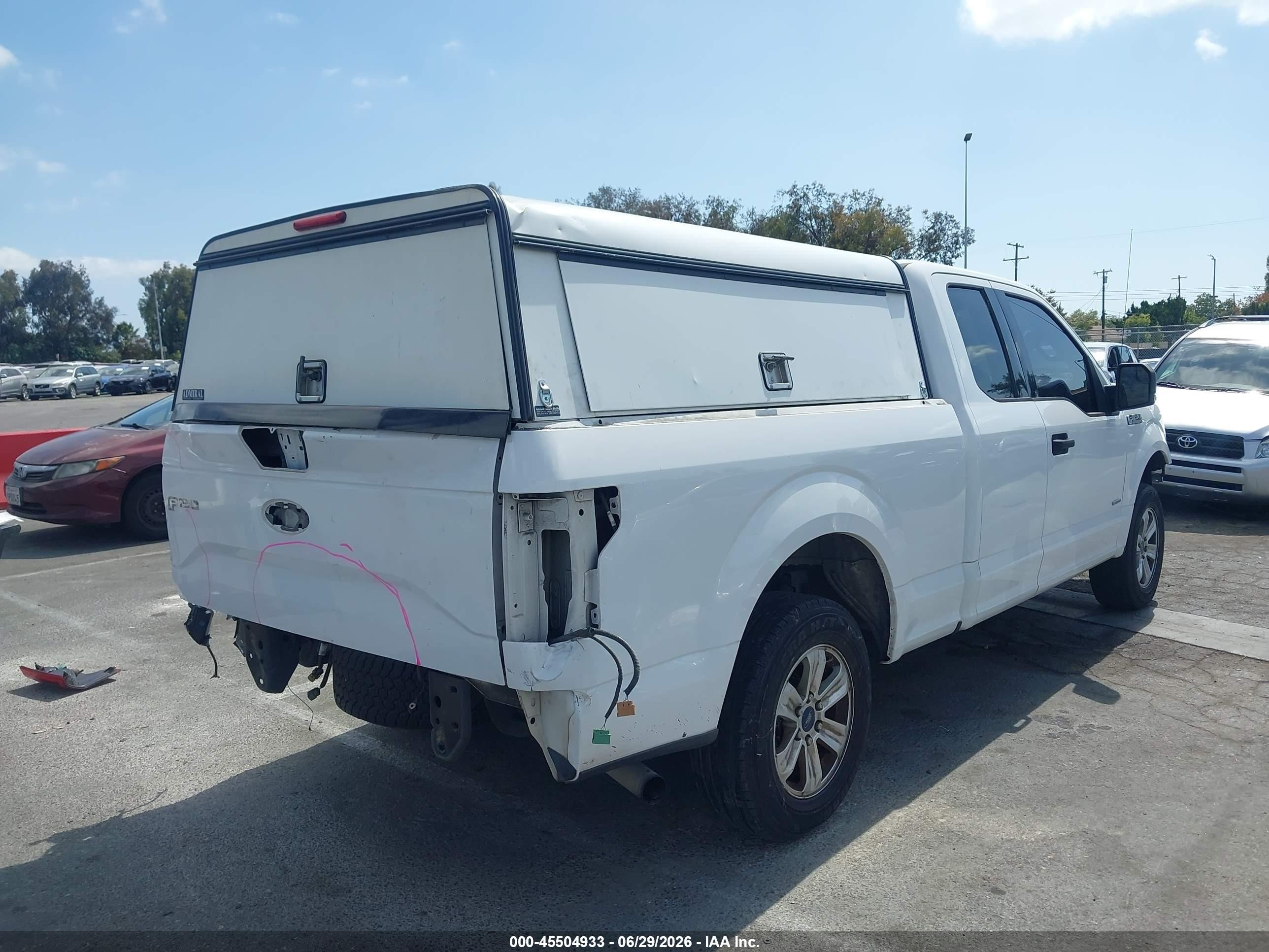 2015 Ford F-150 Lariat/xl/xlt Белый vin: 1FTEX1CG5FKD50706