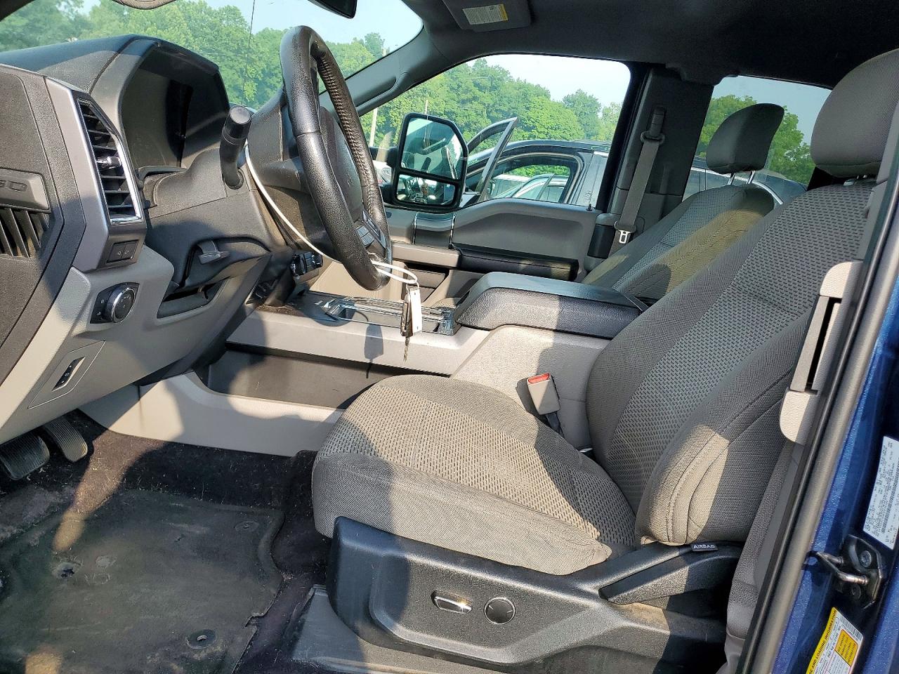 2015 Ford F150 Super Cab Blue vin: 1FTEX1CG9FKE35189