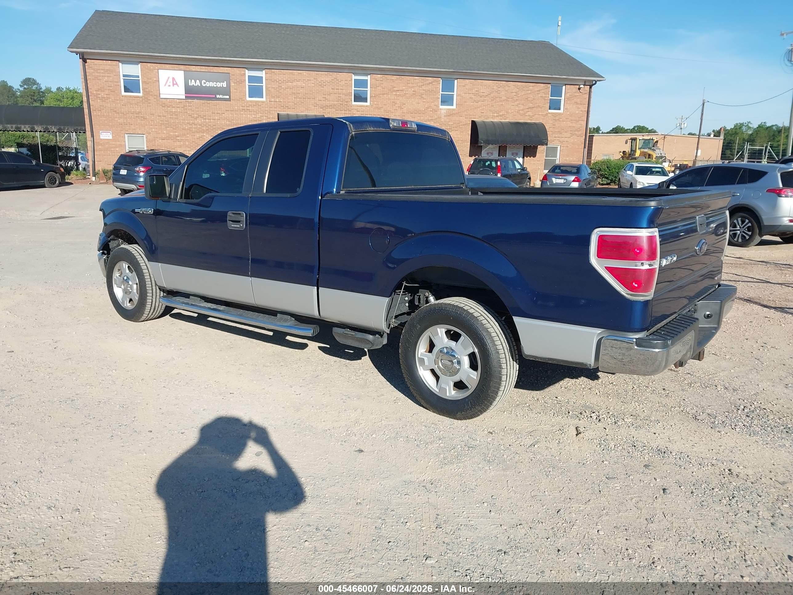 2012 Ford F-150 Stx/xl/xlt Blue vin: 1FTEX1CM0CFC00190