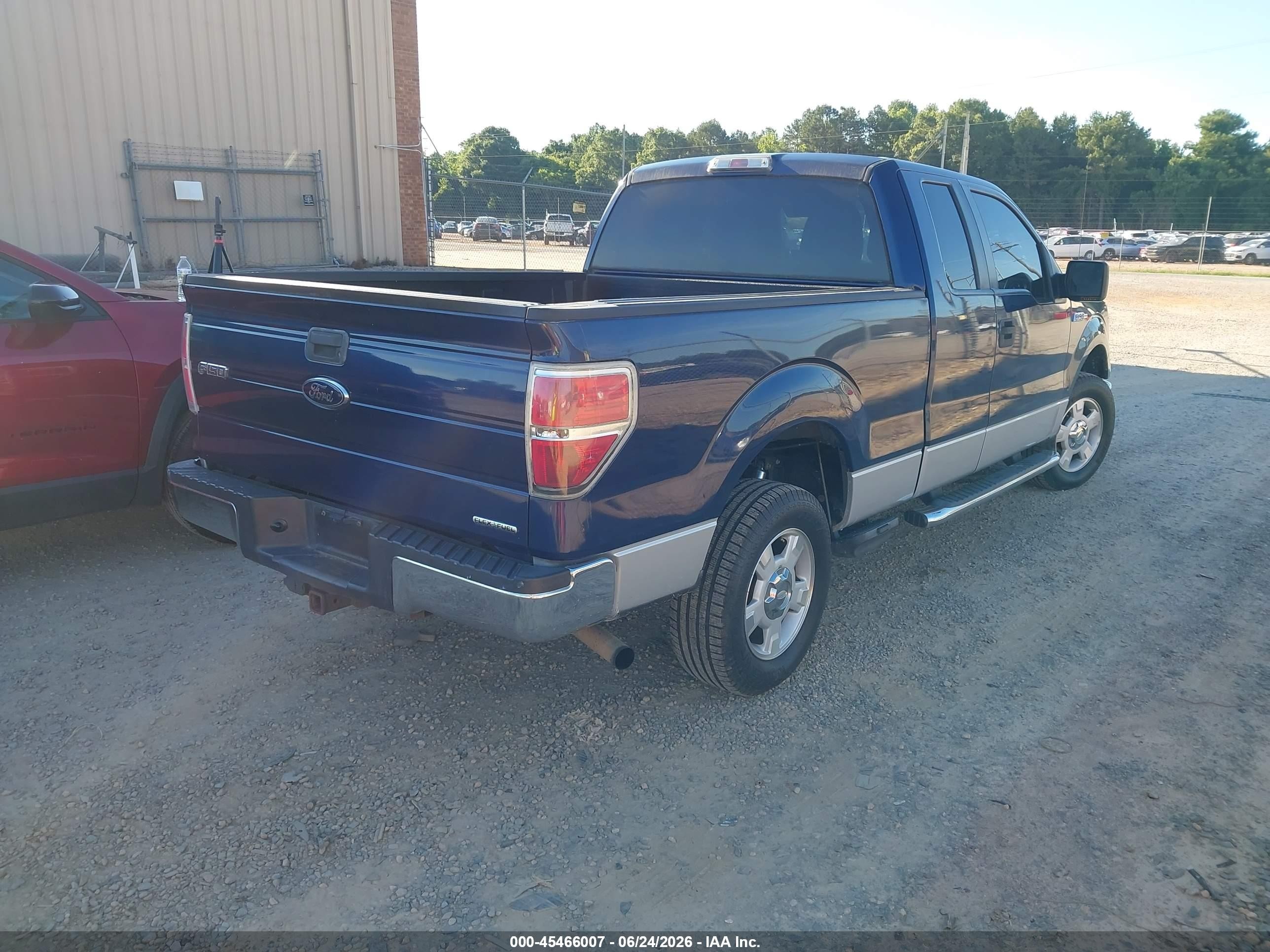 2012 Ford F-150 Stx/xl/xlt Blue vin: 1FTEX1CM0CFC00190