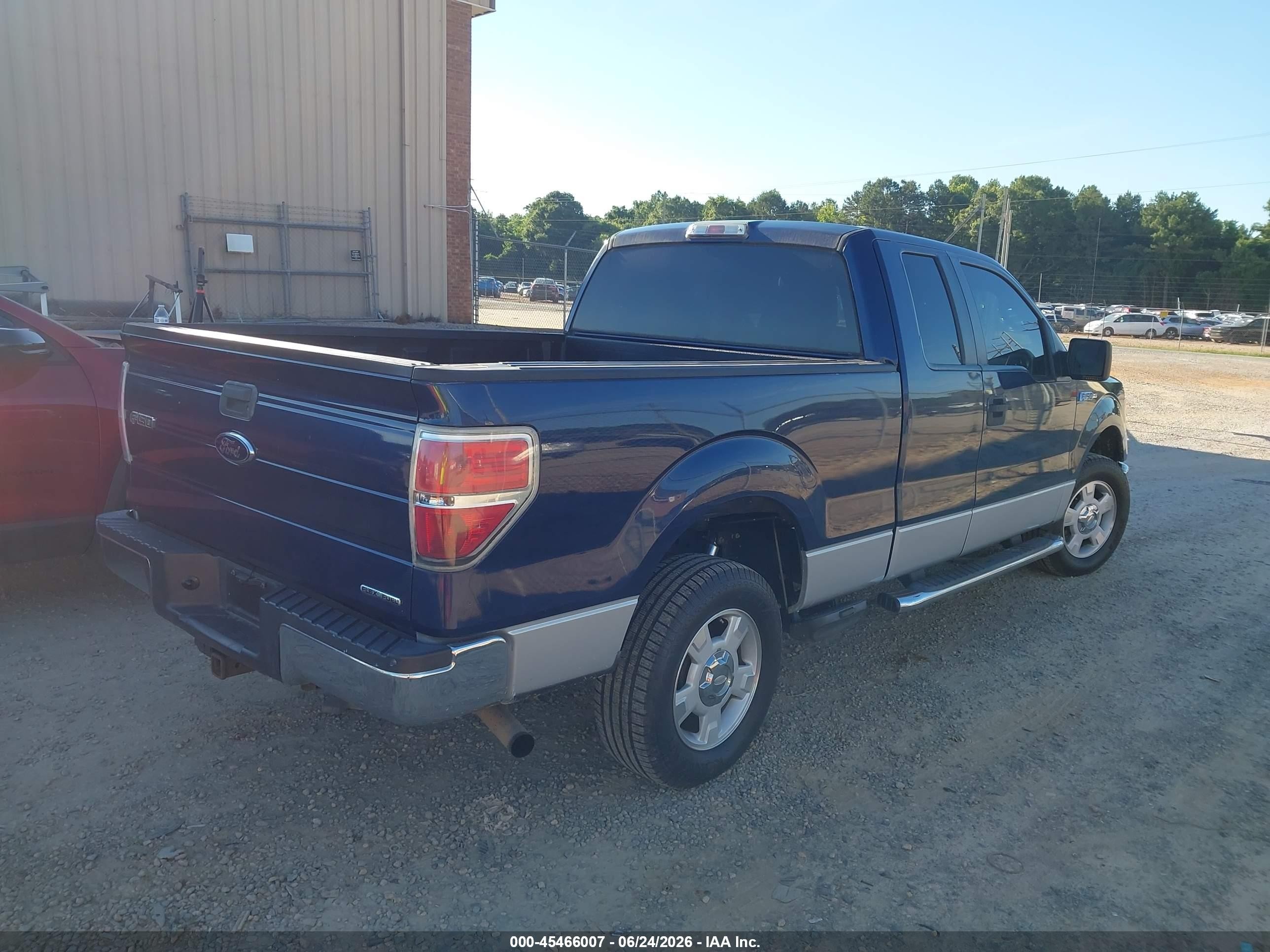 2012 Ford F-150 Stx/xl/xlt Blue vin: 1FTEX1CM0CFC00190
