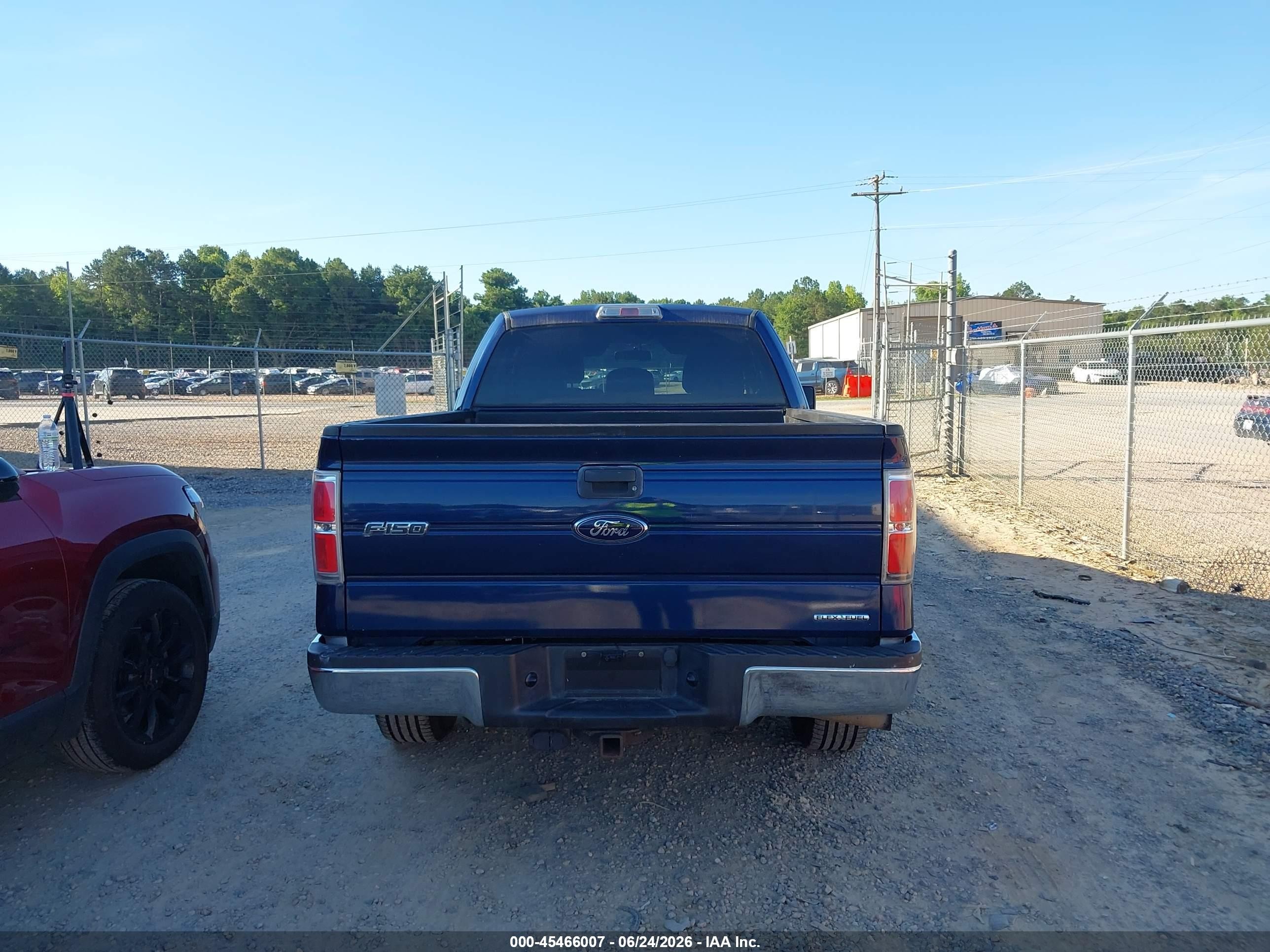 2012 Ford F-150 Stx/xl/xlt Blue vin: 1FTEX1CM0CFC00190