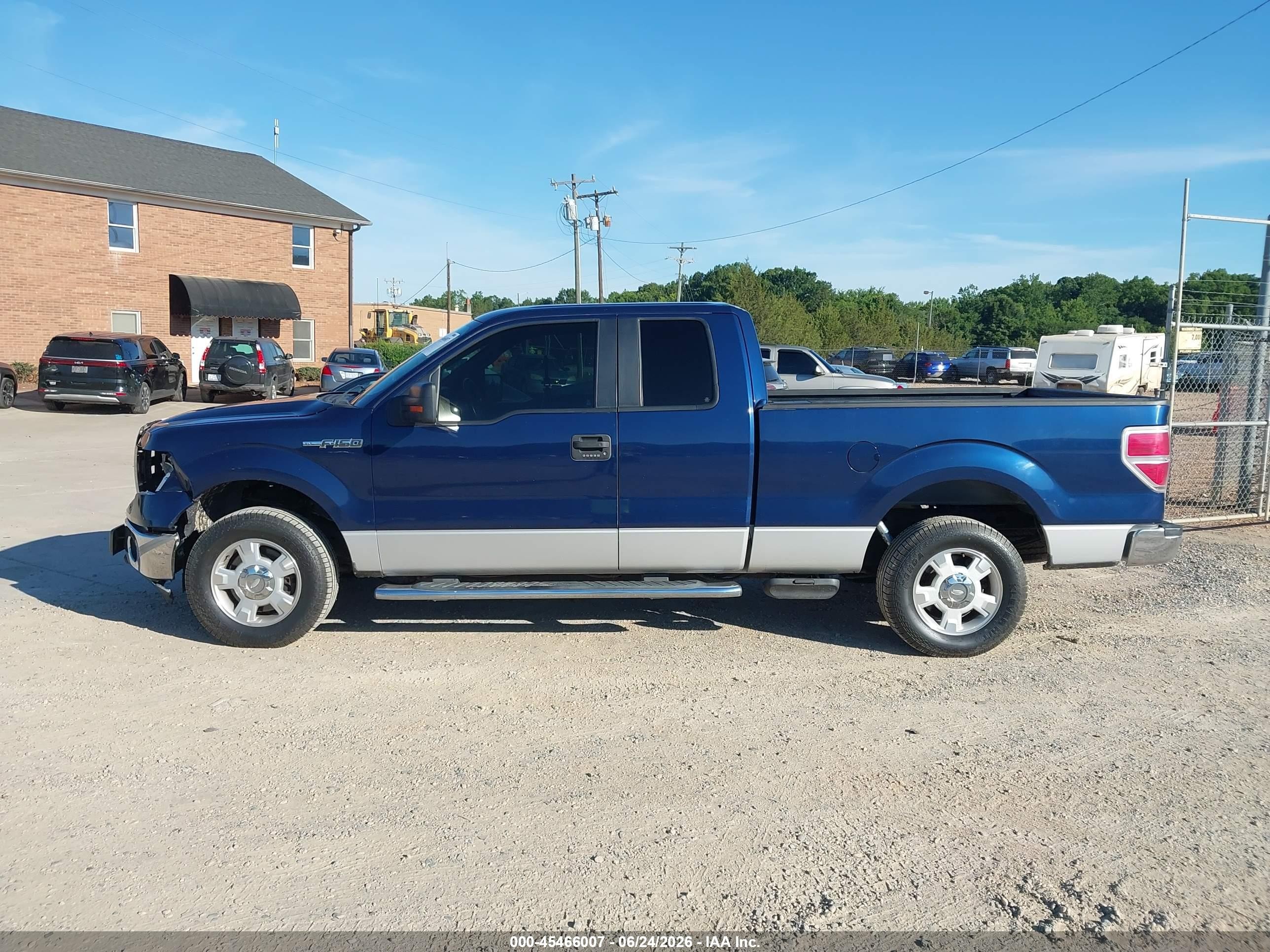 2012 Ford F-150 Stx/xl/xlt Blue vin: 1FTEX1CM0CFC00190