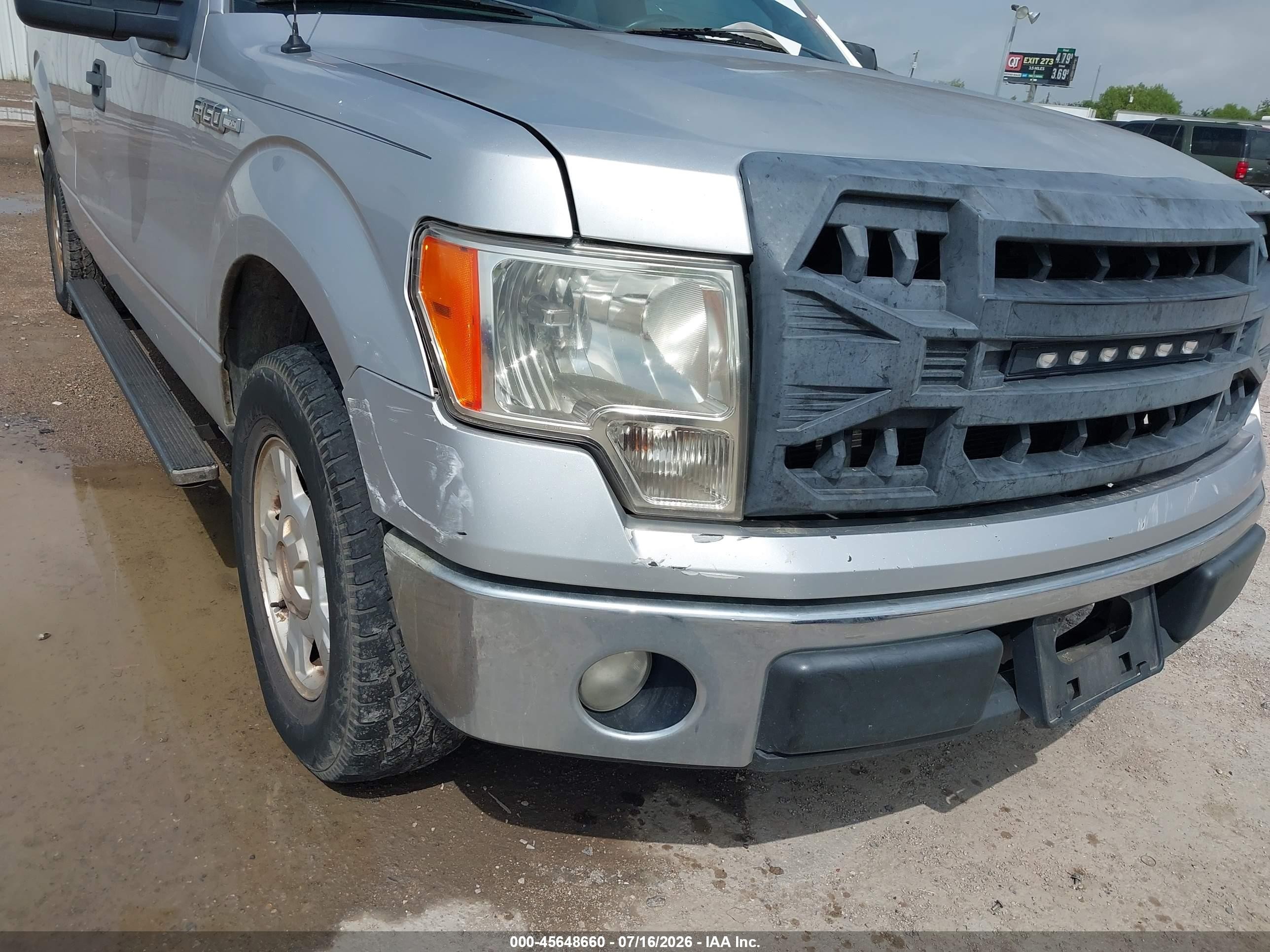 2013 Ford F-150 Xlt Silver vin: 1FTEX1CM0DFC94704