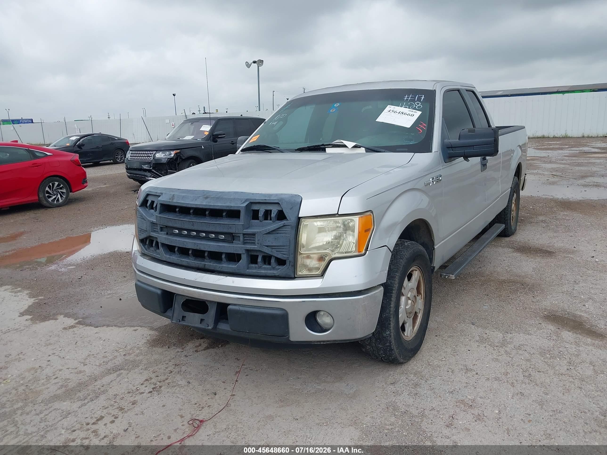 2013 Ford F-150 Xlt Silver vin: 1FTEX1CM0DFC94704