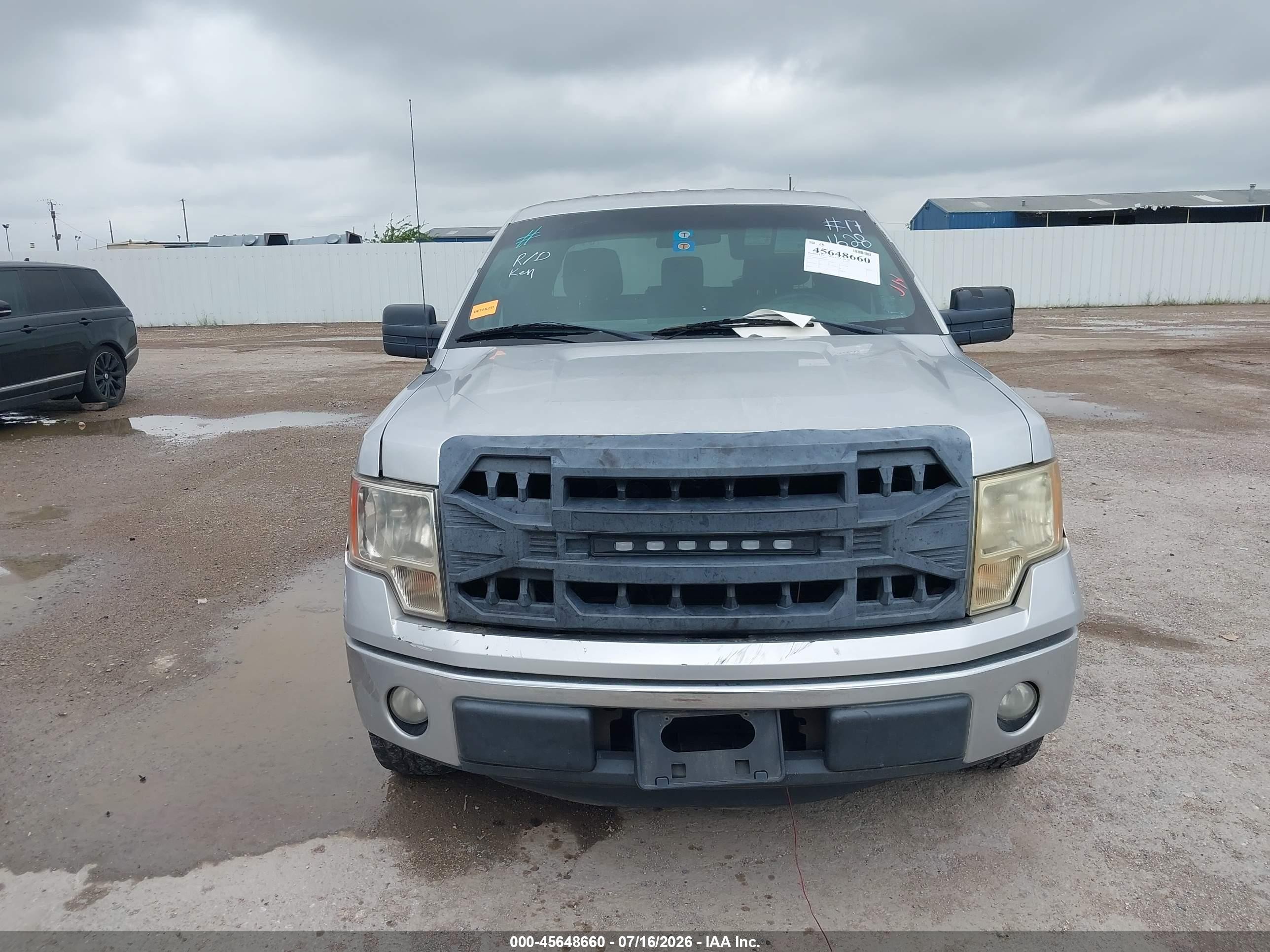 2013 Ford F-150 Xlt Silver vin: 1FTEX1CM0DFC94704