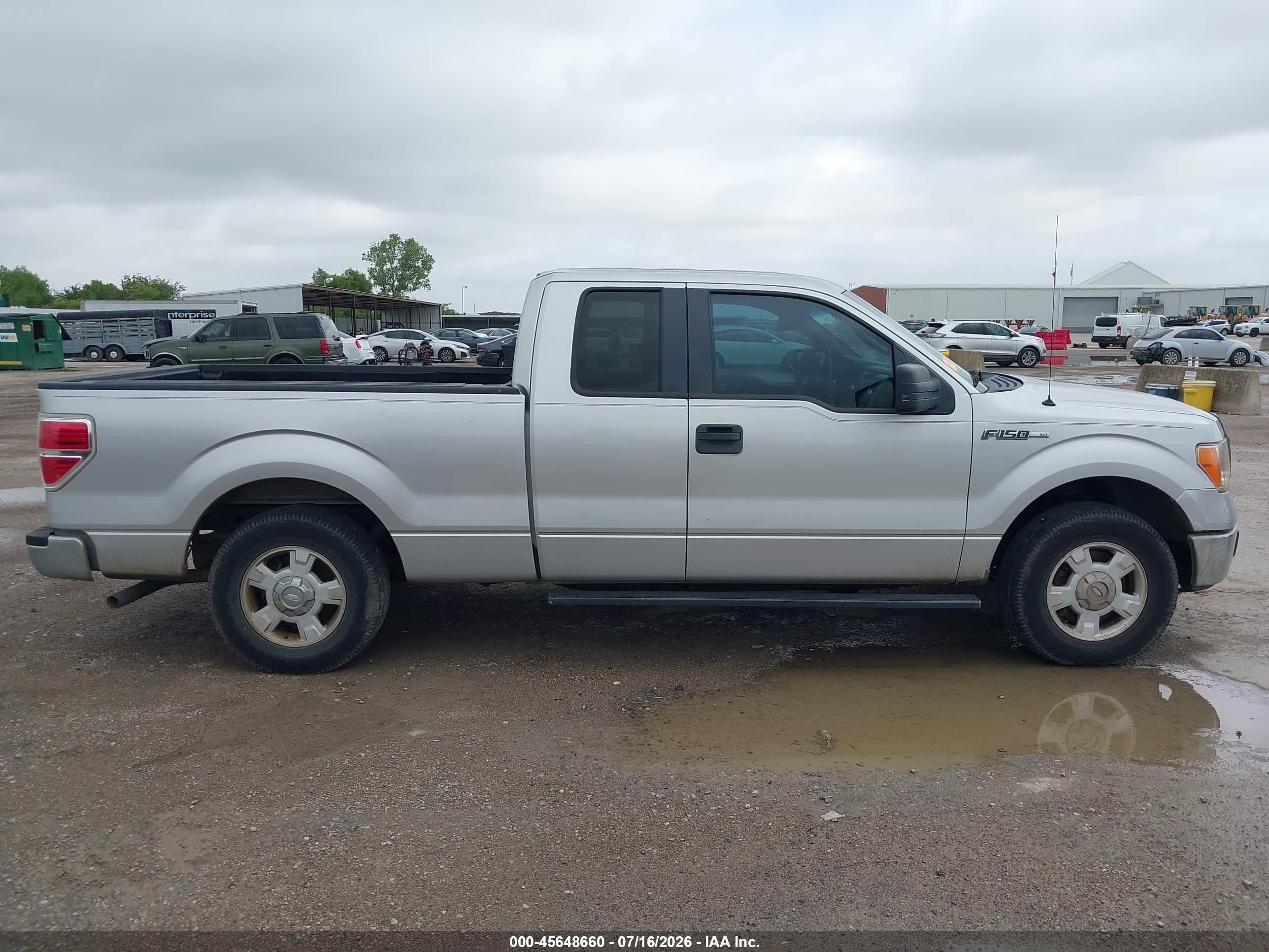 2013 Ford F-150 Xlt Silver vin: 1FTEX1CM0DFC94704