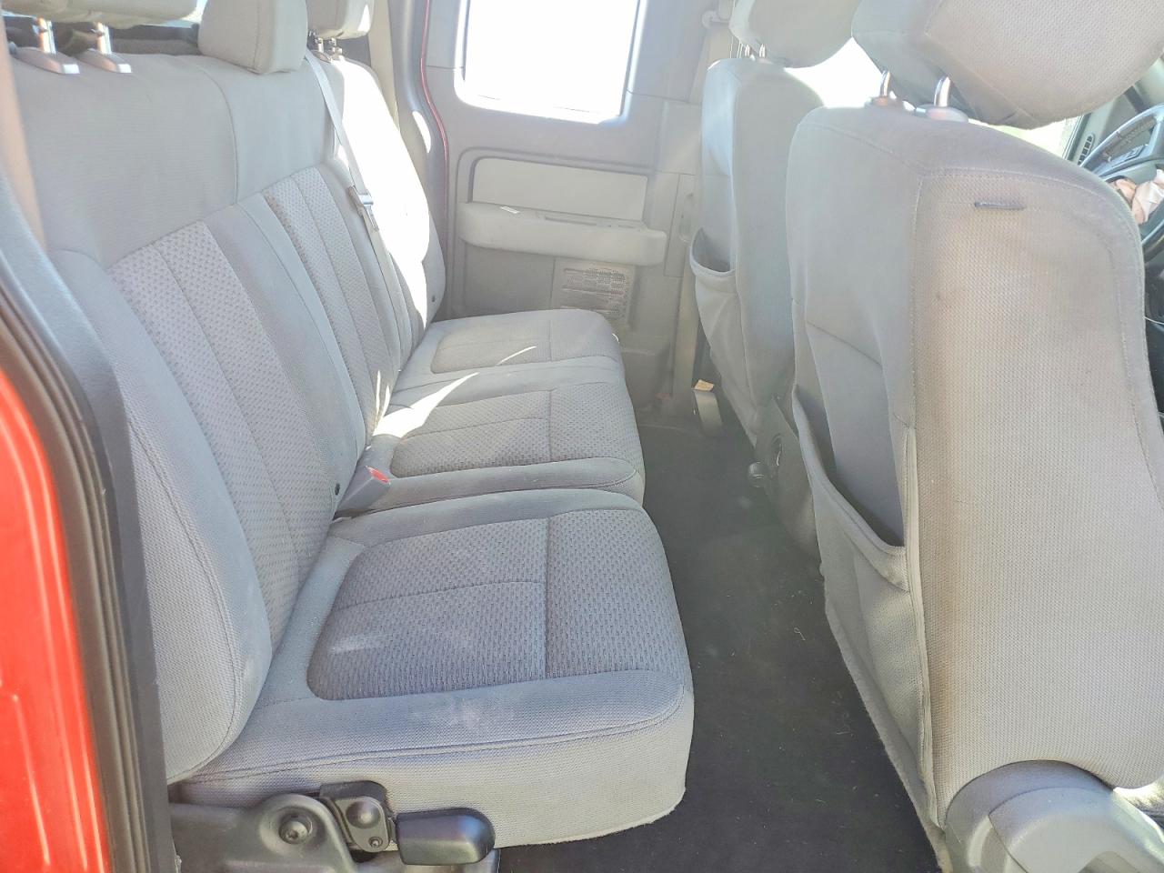 2013 Ford F150 Super Cab Red vin: 1FTEX1CM0DFD89442