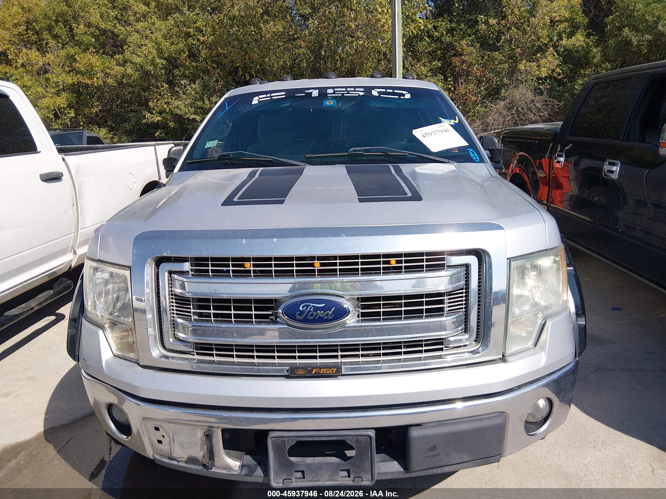 2013 Ford F-150 Xlt Silver vin: 1FTEX1CM0DKG47658