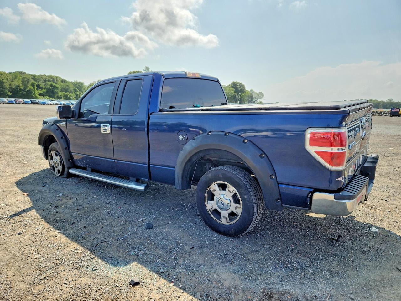 2014 Ford F150 Super Cab Blue vin: 1FTEX1CM0EFA24776