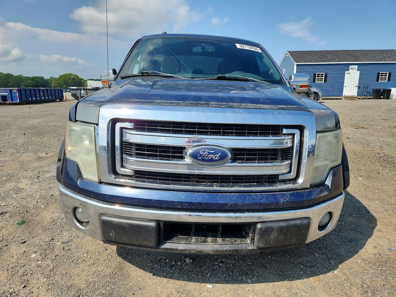 2014 Ford F150 Super Cab Blue vin: 1FTEX1CM0EFA24776