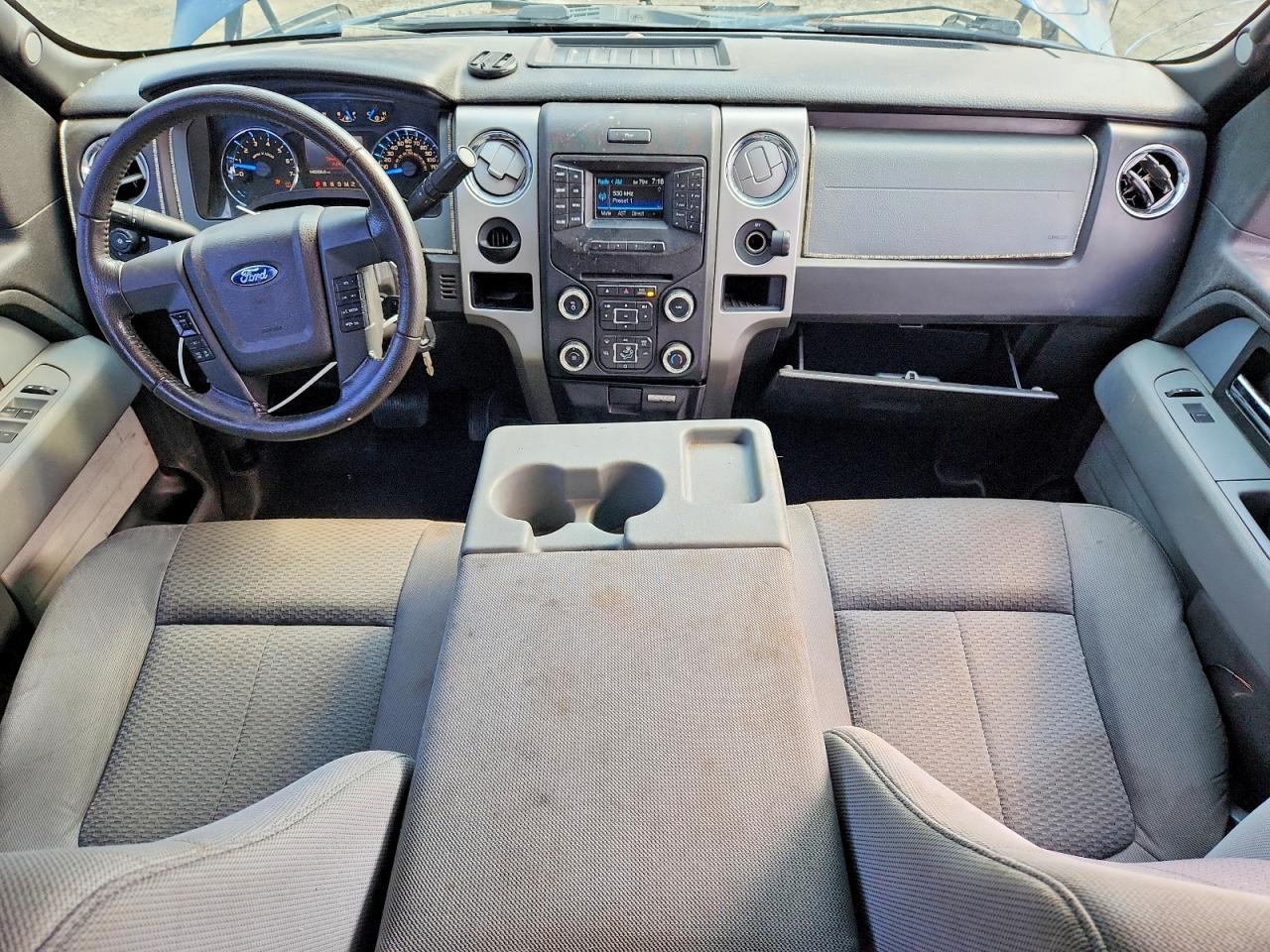 2014 Ford F150 Super Cab Blue vin: 1FTEX1CM0EFA24776