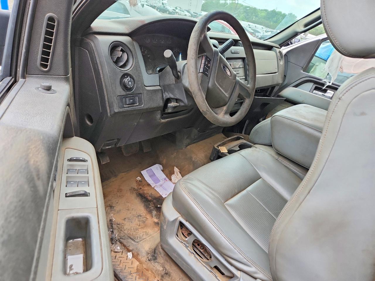 2014 Ford F150 Super Cab White vin: 1FTEX1CM0EKG06903