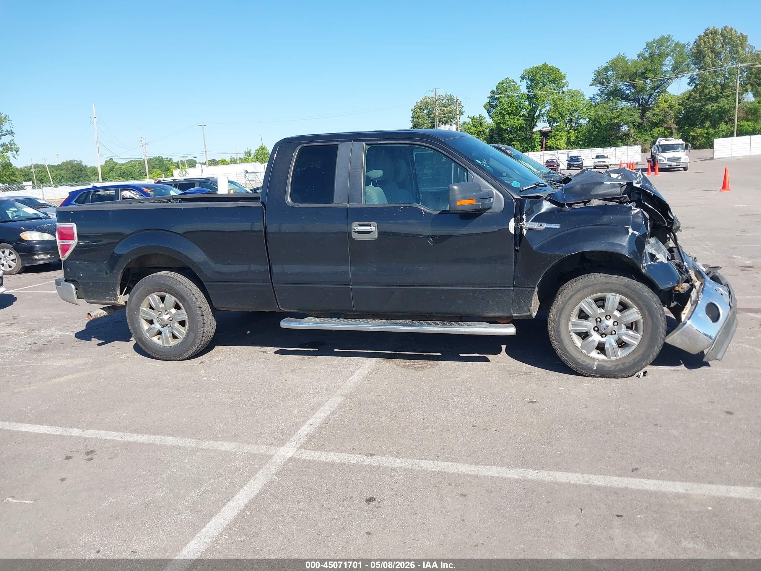 2012 Ford F-150 Xlt Black vin: 1FTEX1CM1CFB21241