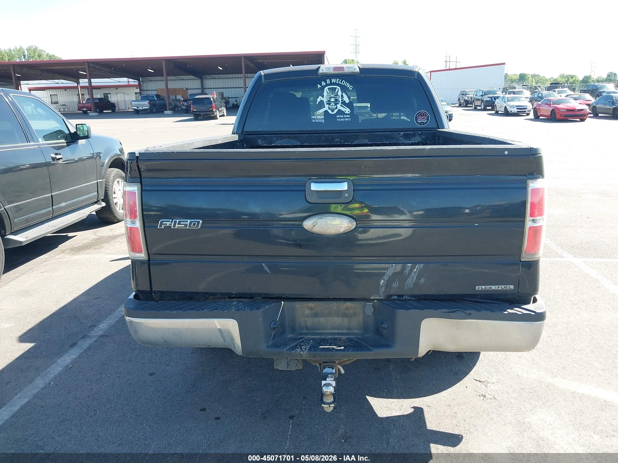 2012 Ford F-150 Xlt Black vin: 1FTEX1CM1CFB21241