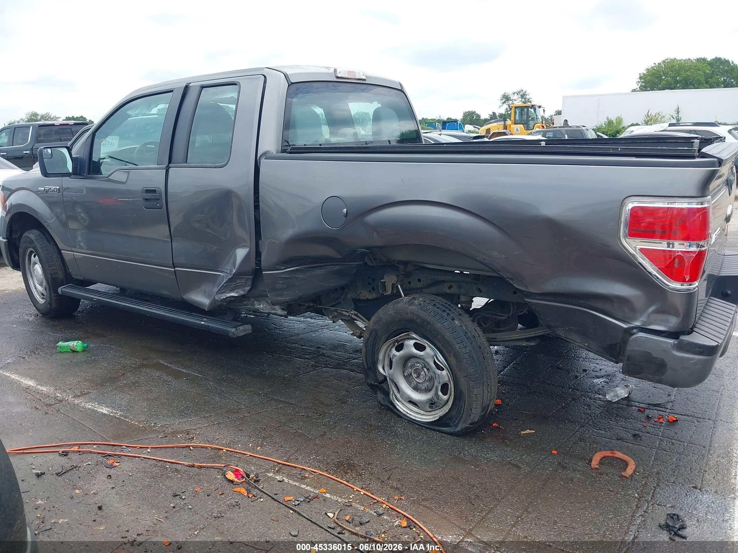 2013 Ford F-150 Xl Gray vin: 1FTEX1CM1DFA00064