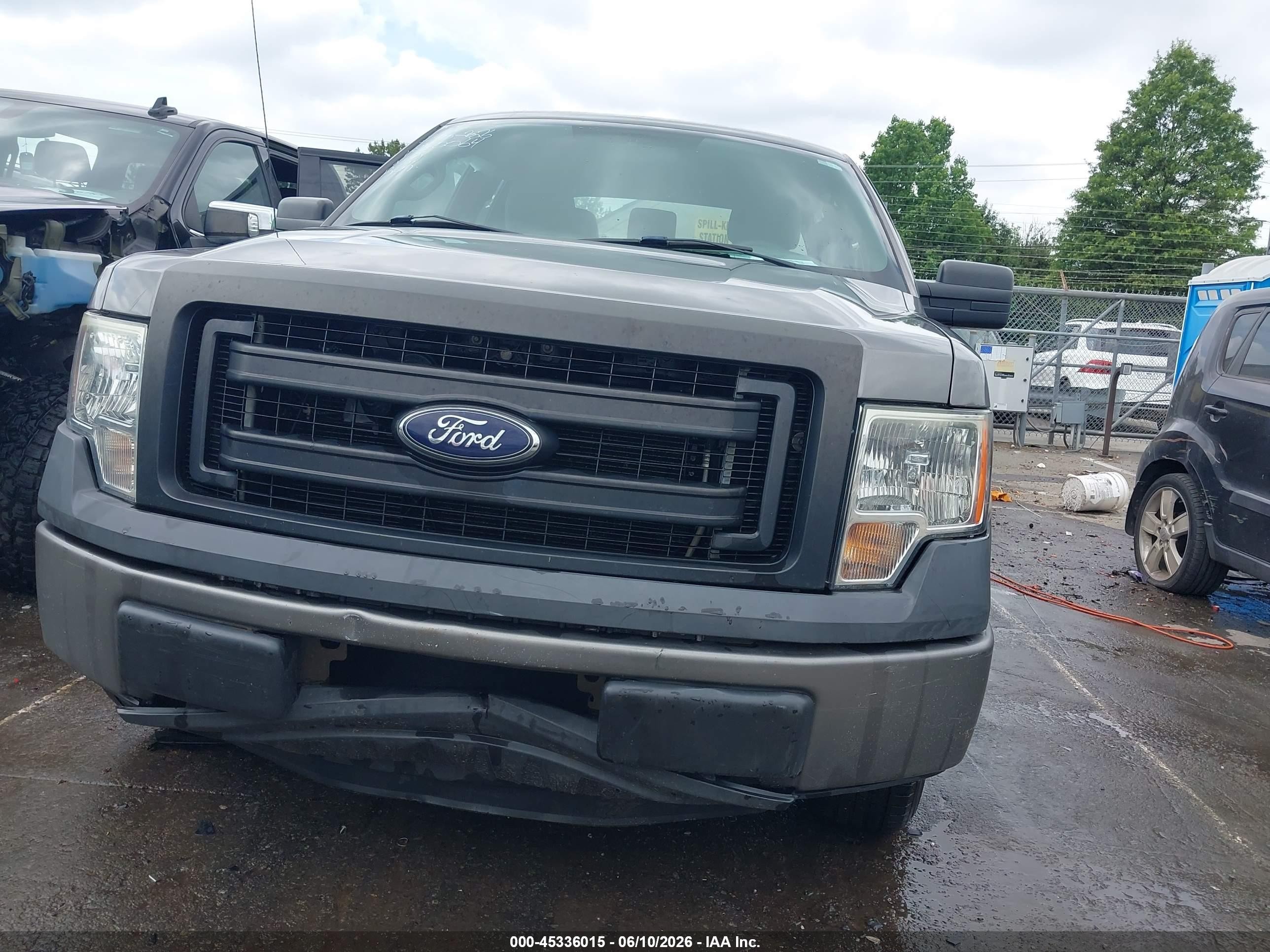 2013 Ford F-150 Xl Gray vin: 1FTEX1CM1DFA00064