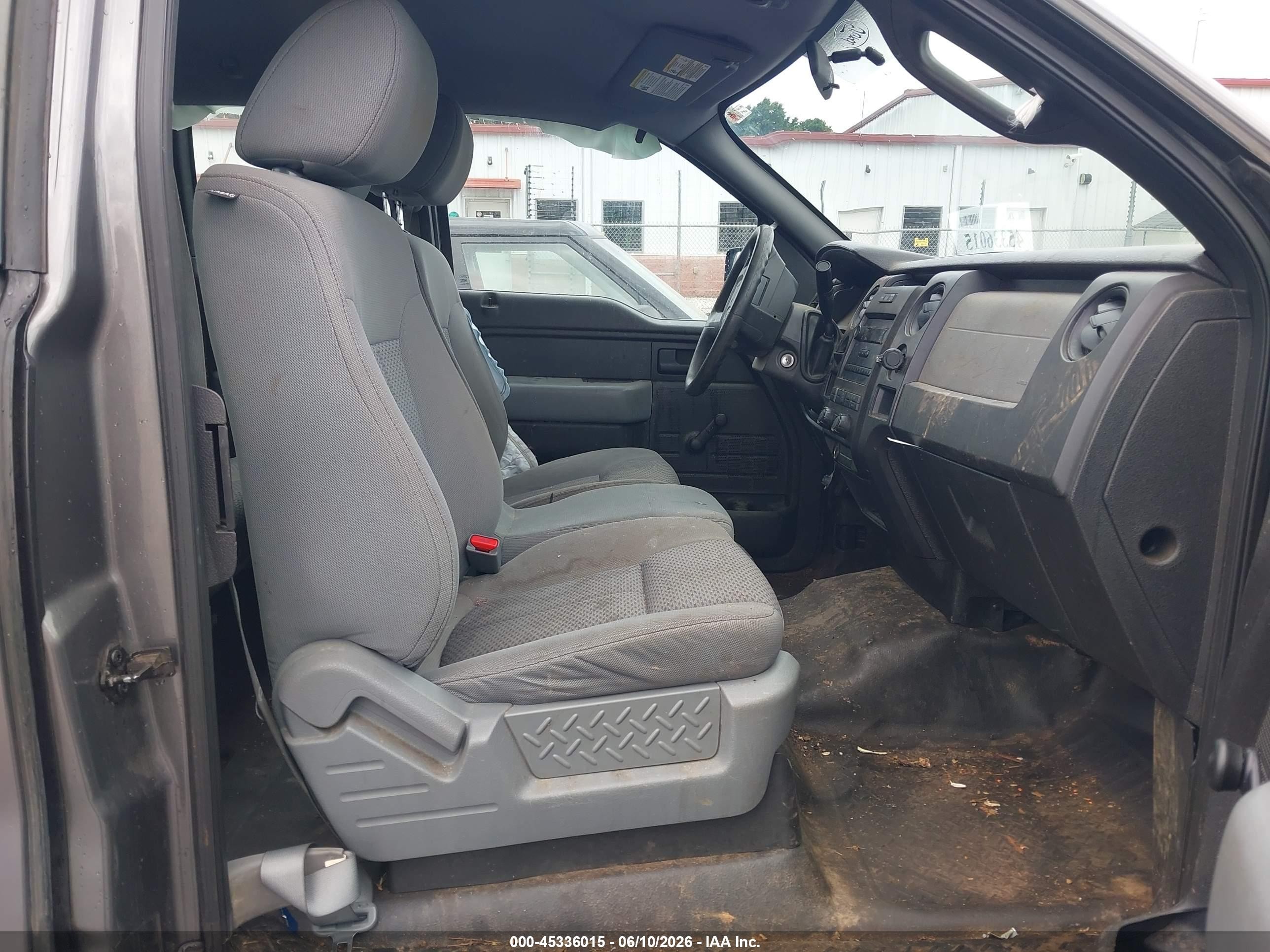 2013 Ford F-150 Xl Gray vin: 1FTEX1CM1DFA00064